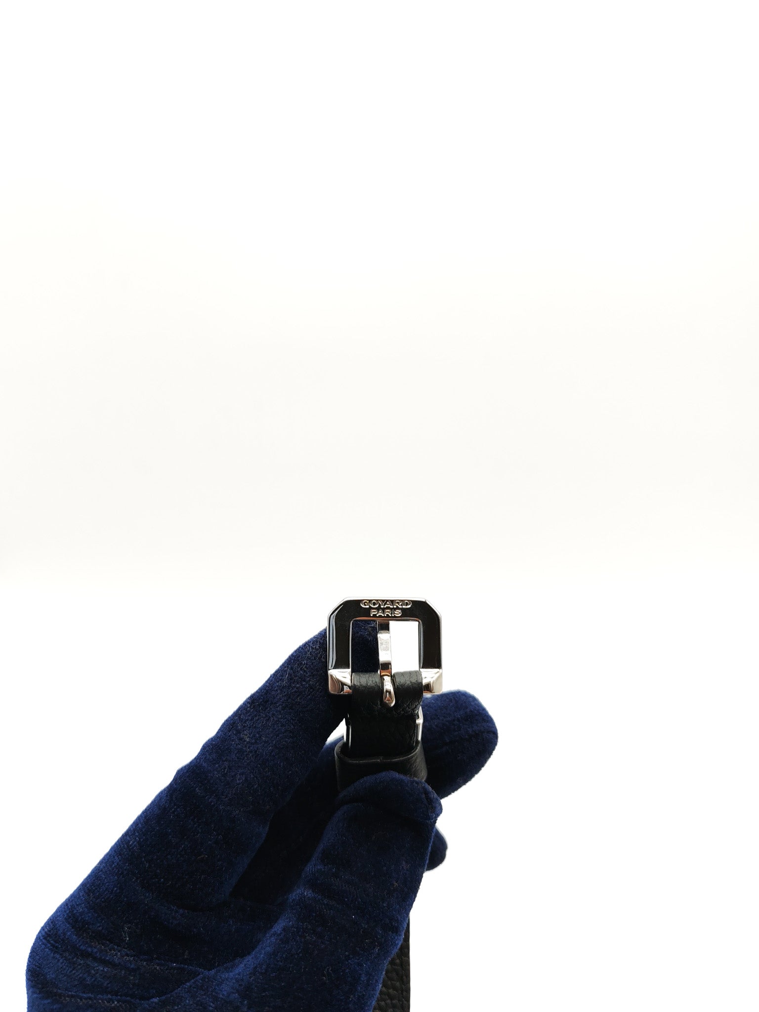 Belvedere PM in Black Goyardine Canvas Crossbody Bag | Purse Maison Luxury Bags Shop