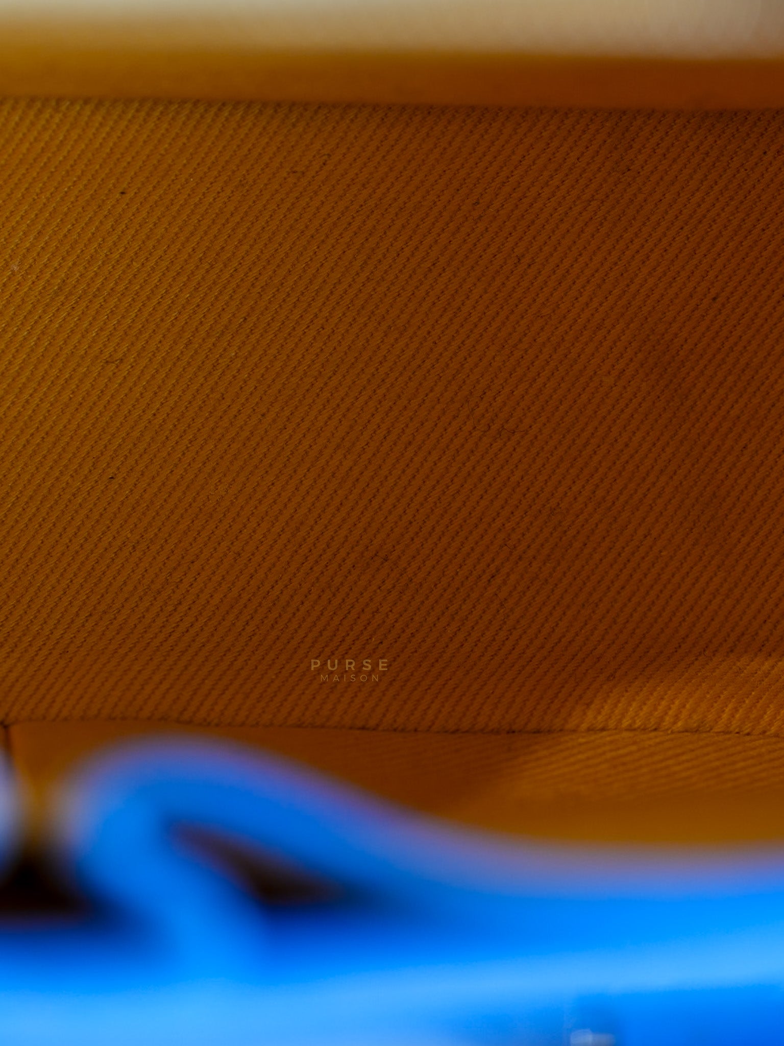 Belvedere PM in Blue Goyardine Canvas | Purse Maison Luxury Bags Shop