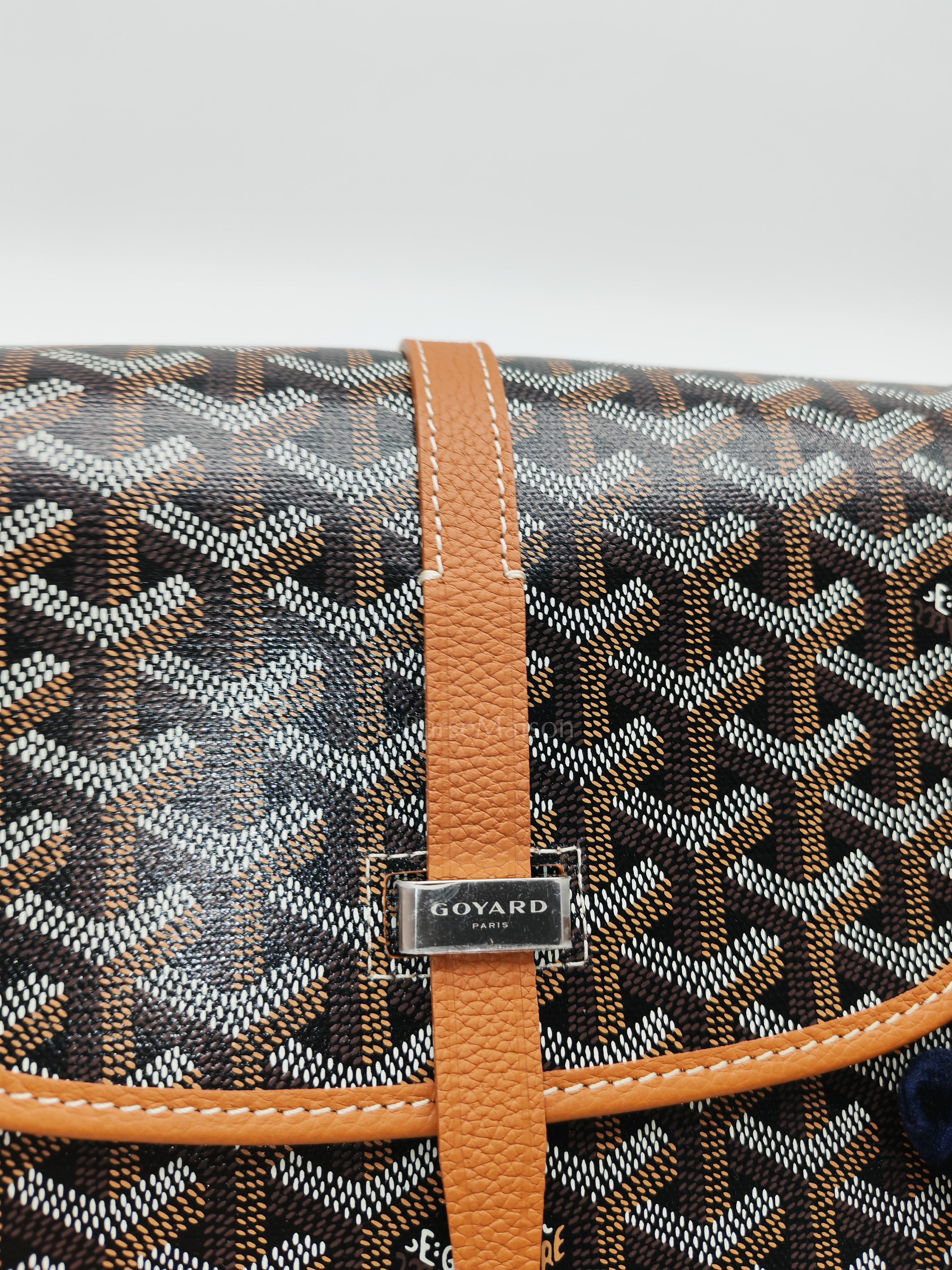 Belvedere PM Tan in Goyardine Canvas Cross Body Bag | Purse Maison Luxury Bags Shop