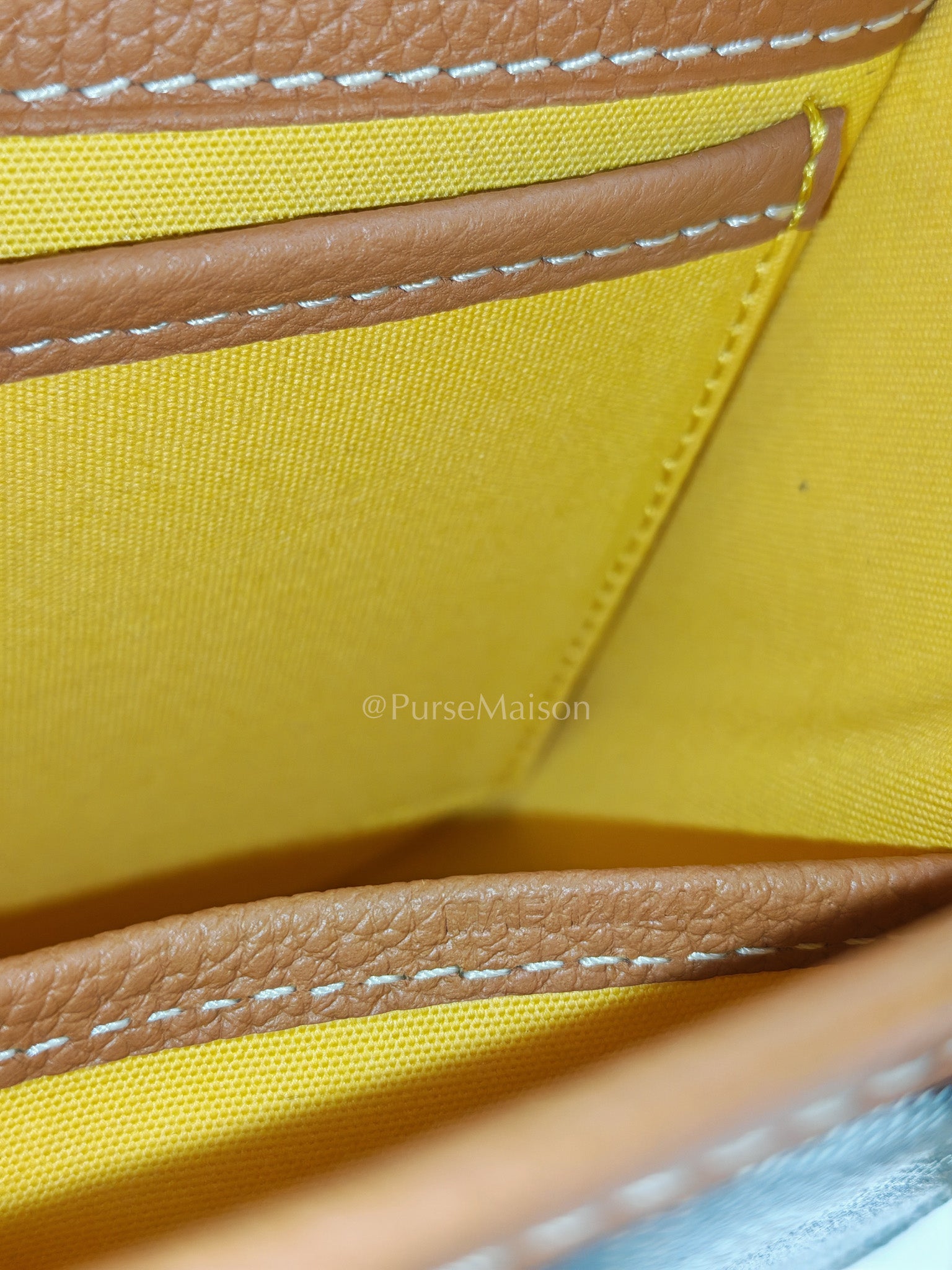 Belvedere PM Tan in Goyardine Canvas Cross Body Bag | Purse Maison Luxury Bags Shop