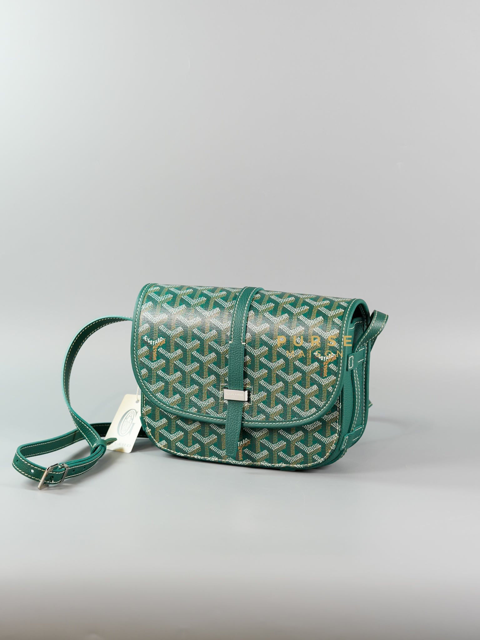 Belvedere PM Vert (Green) Sling Bag | Purse Maison Luxury Bags Shop