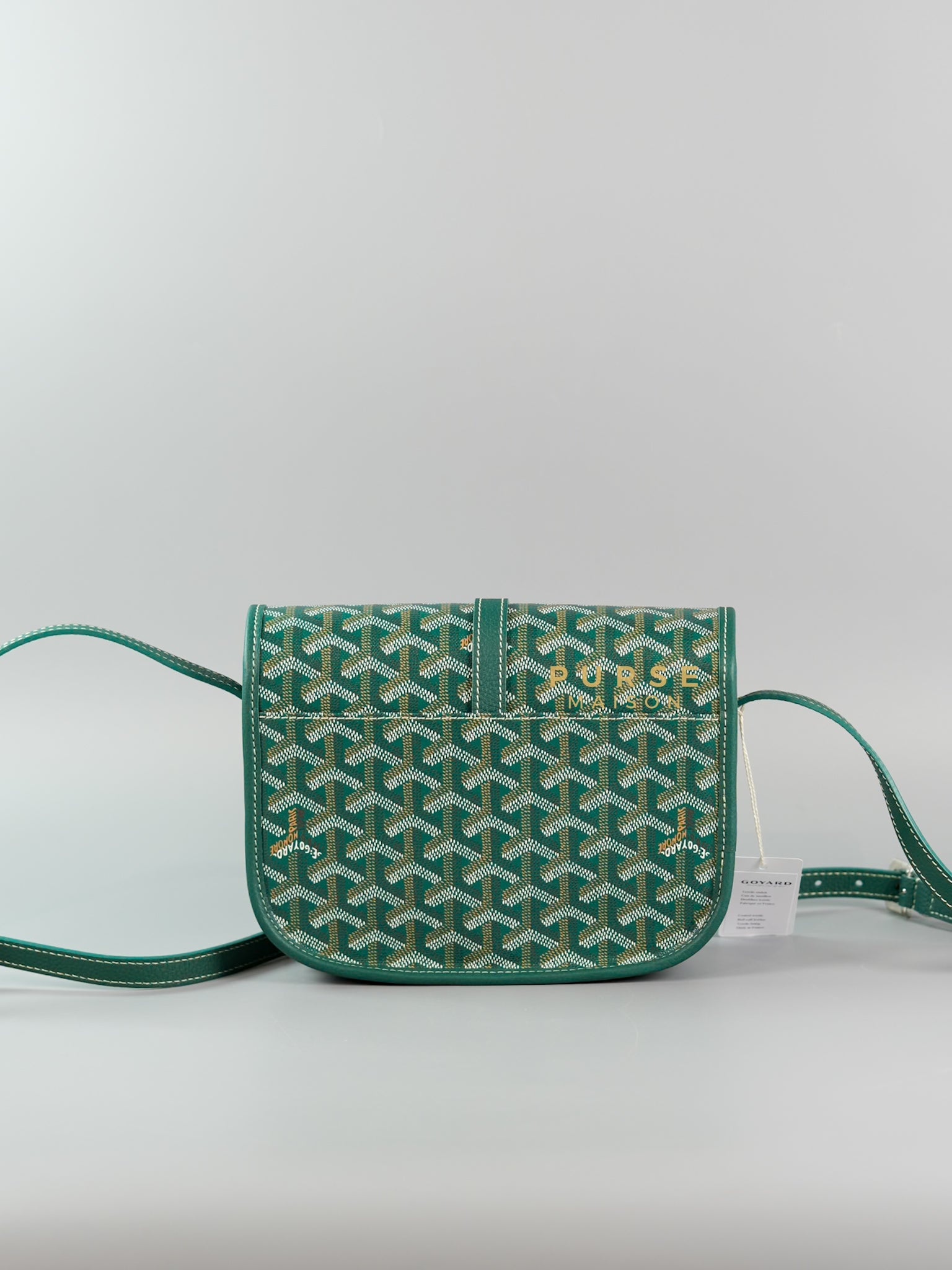 Belvedere PM Vert (Green) Sling Bag | Purse Maison Luxury Bags Shop