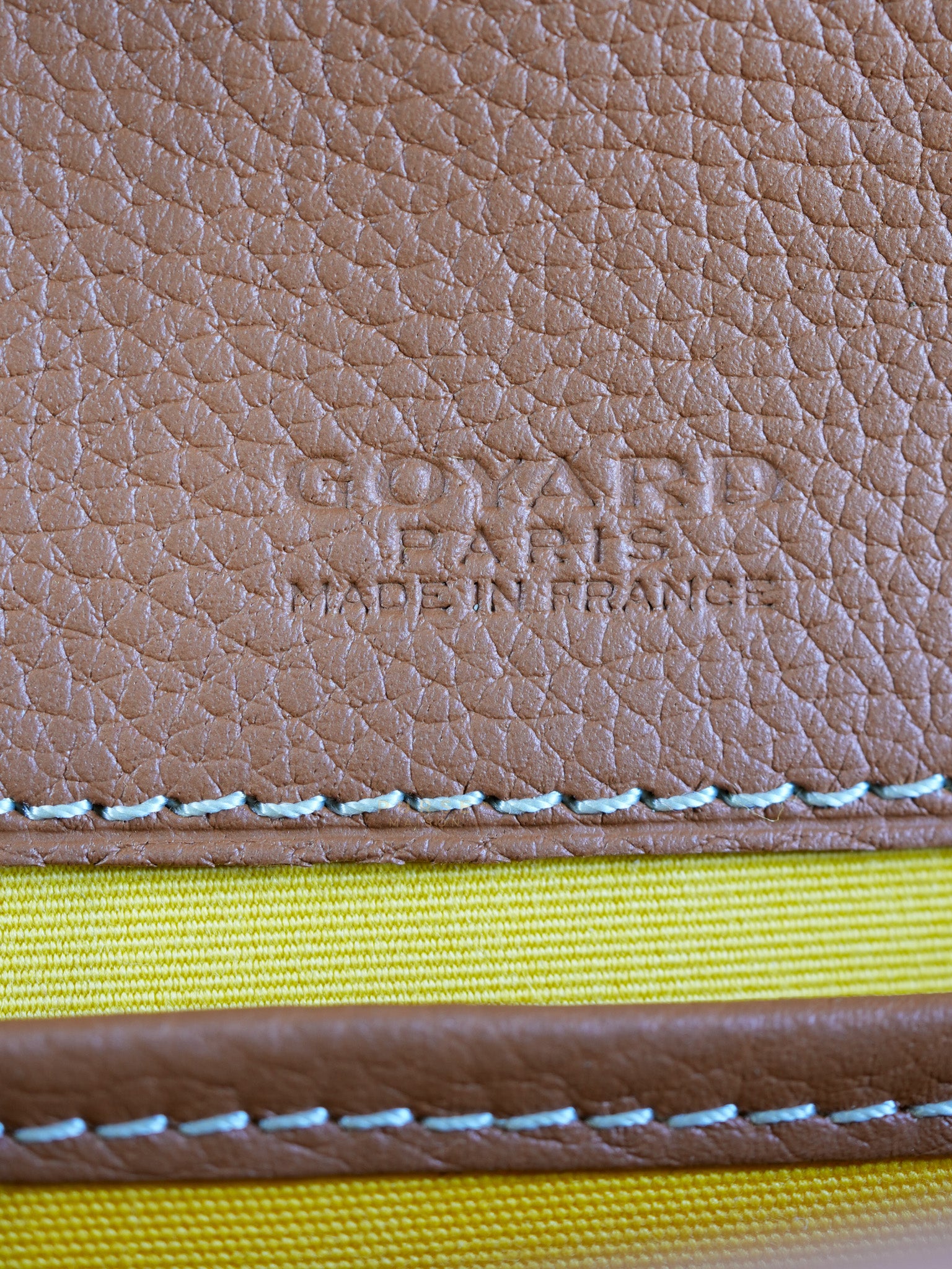 Belvedere Tan PM in Goyardine Canvas | Purse Maison Luxury Bags Shop