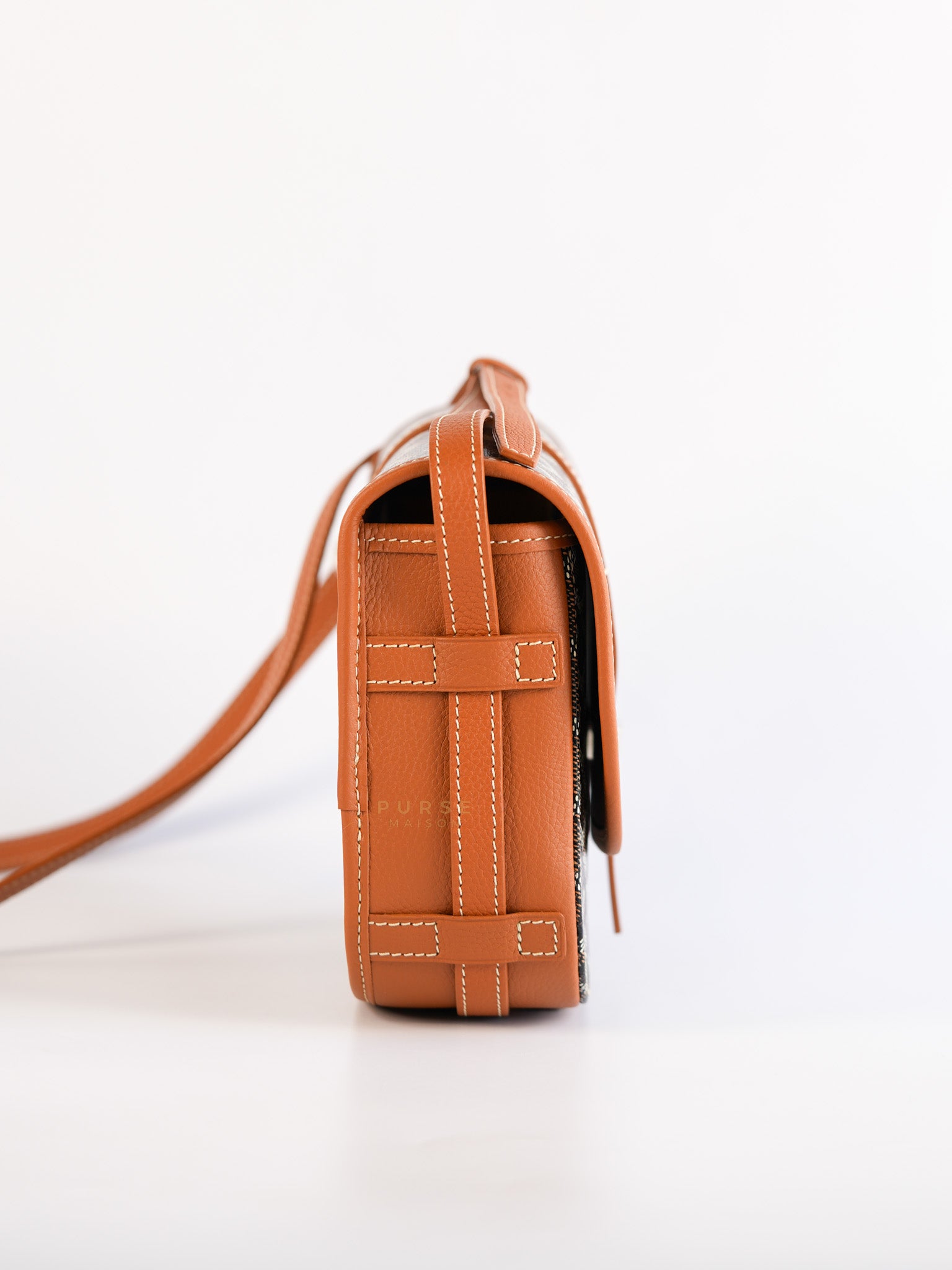 Belvedere Tan PM in Goyardine Canvas | Purse Maison Luxury Bags Shop