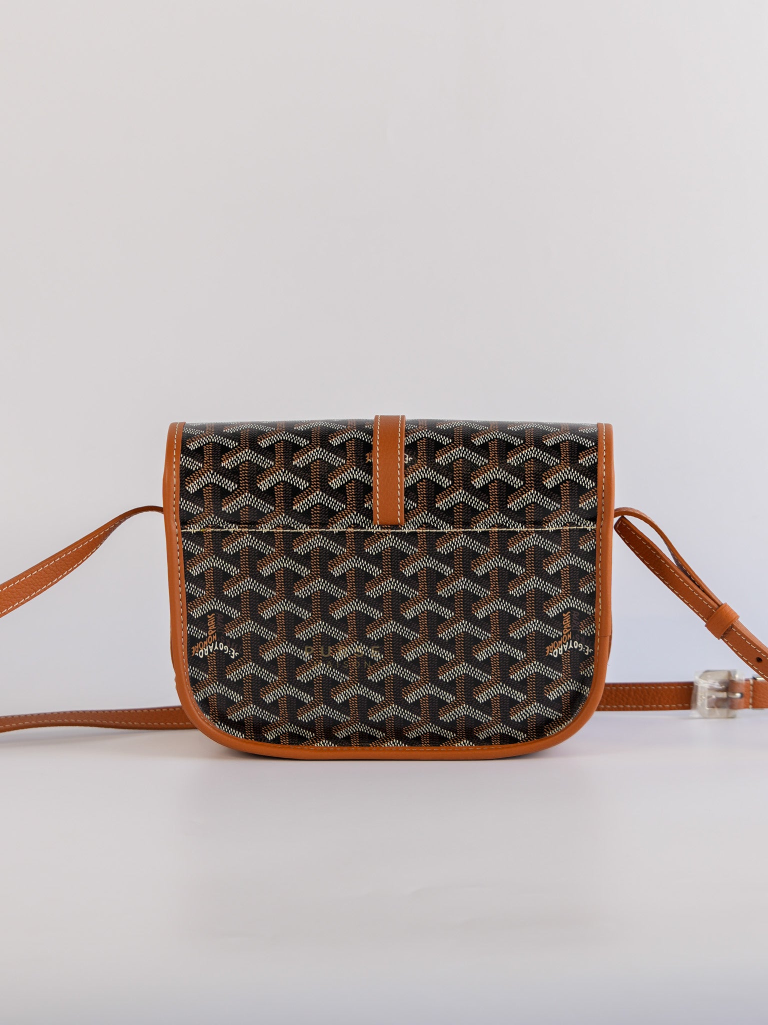 Belvedere Tan PM in Goyardine Canvas | Purse Maison Luxury Bags Shop