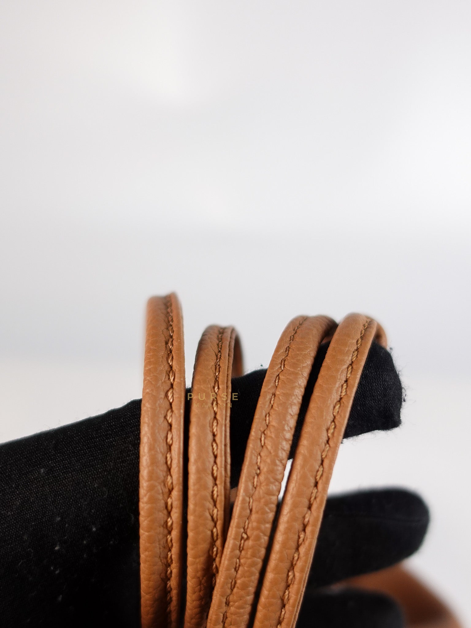 Beri in Camel Graine Textured Leather Bag | Purse Maison Luxury Bags Shop
