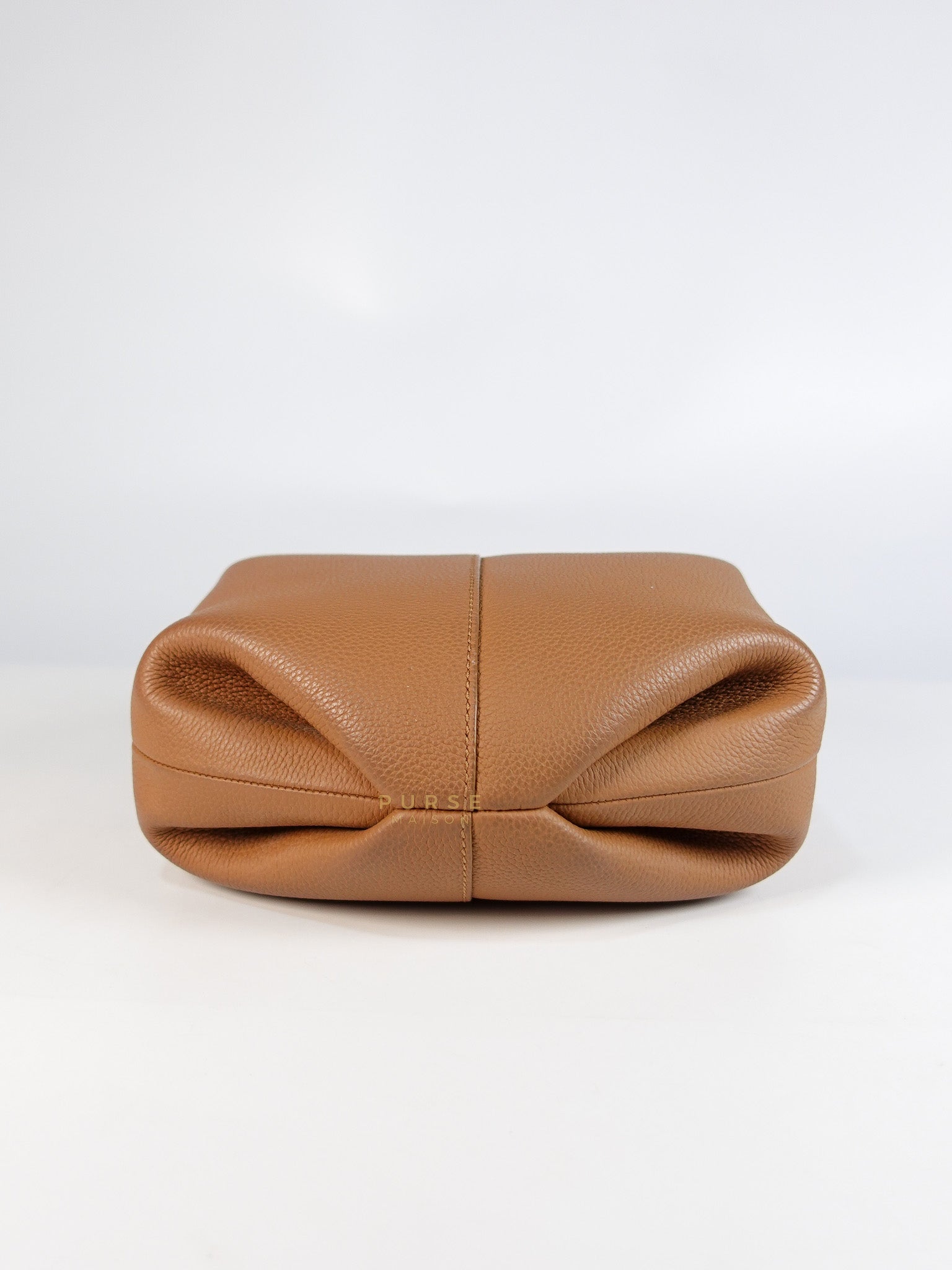 Beri in Camel Graine Textured Leather Bag | Purse Maison Luxury Bags Shop