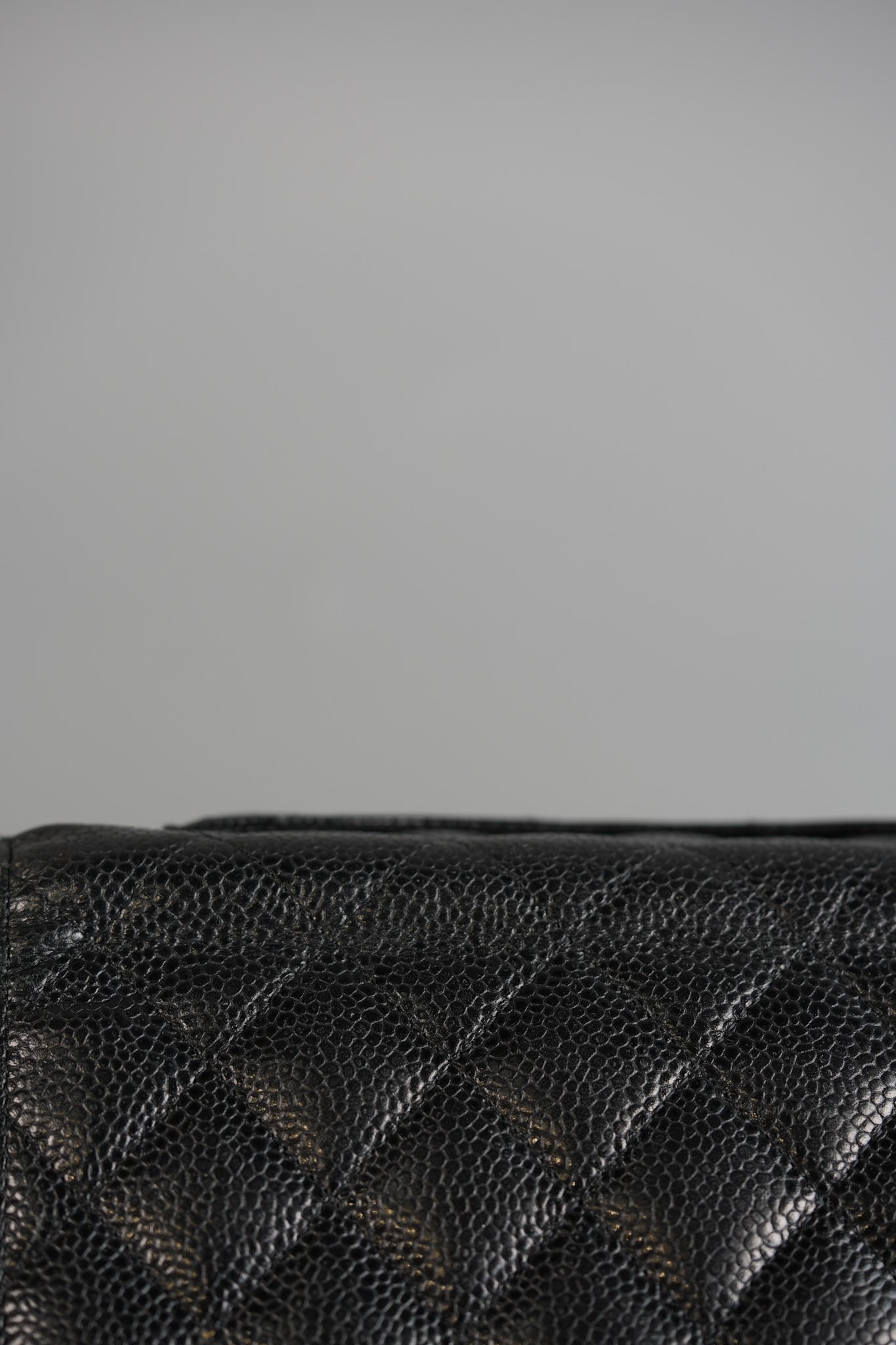 Bi-fold Long Wallet in Black Caviar Leather & Silver Hardware Series 20 | Purse Maison Luxury Bags Shop