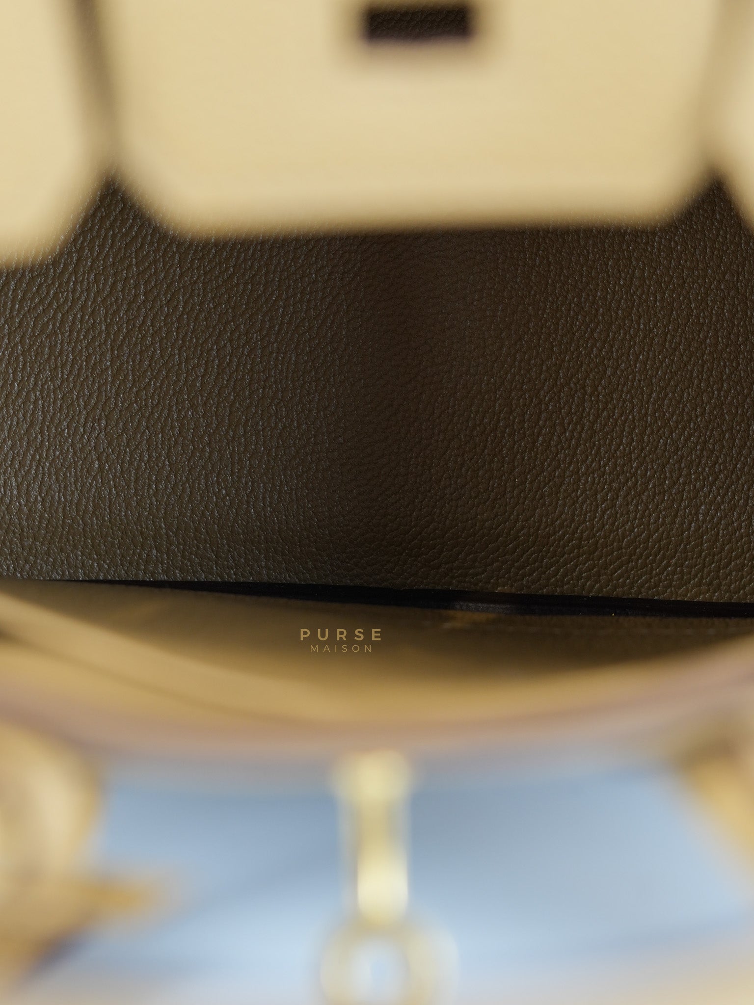 Birkin 25 Biscuit Togo Leather in Gold Hardware Stamp Z (2021) | Purse Maison Luxury Bags Shop