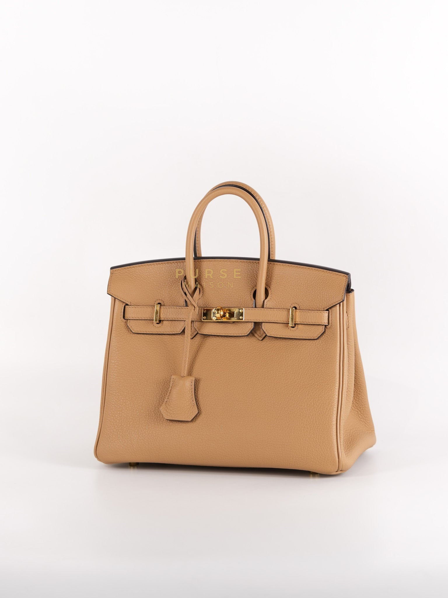 Birkin 25 Chai in Togo Leather and Gold Hardware Stamp U (2022) | Purse Maison Luxury Bags Shop