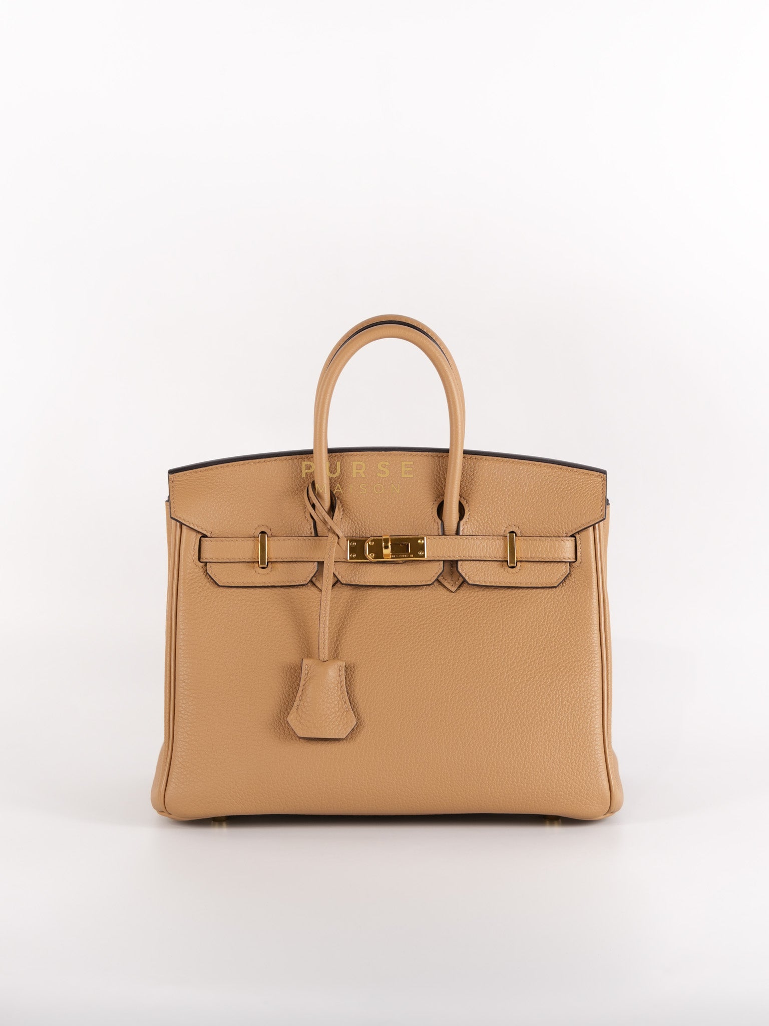 Birkin 25 Chai in Togo Leather and Gold Hardware Stamp U (2022) | Purse Maison Luxury Bags Shop