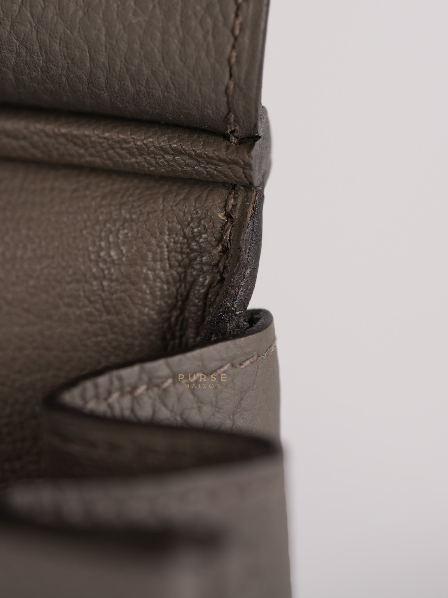 Birkin 25 Etain Veau Togo Leather & Gold Hardware Stamp Y(2020) | Purse Maison Luxury Bags Shop