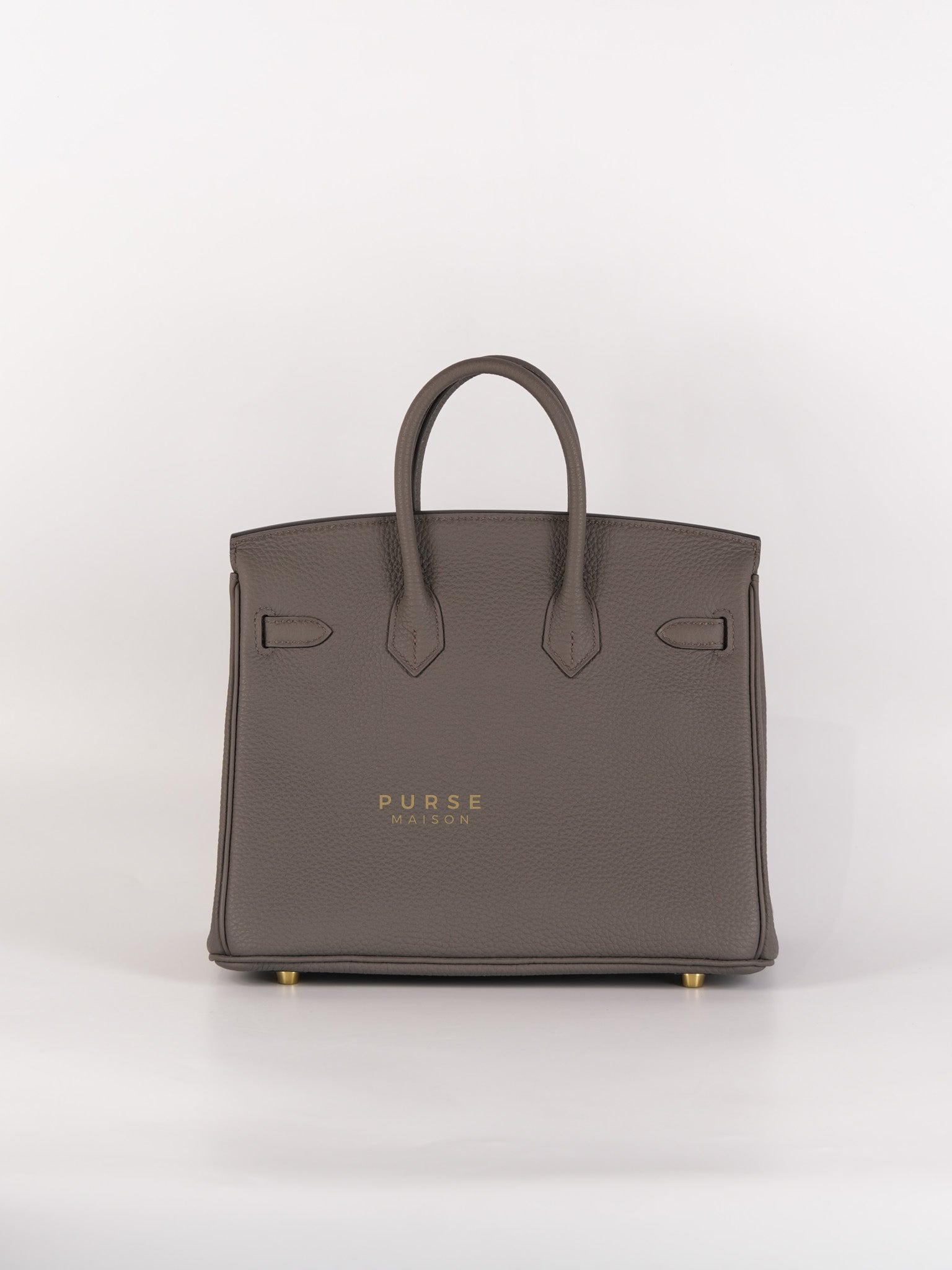 Birkin 25 Etain Veau Togo Leather & Gold Hardware Stamp Y(2020) | Purse Maison Luxury Bags Shop