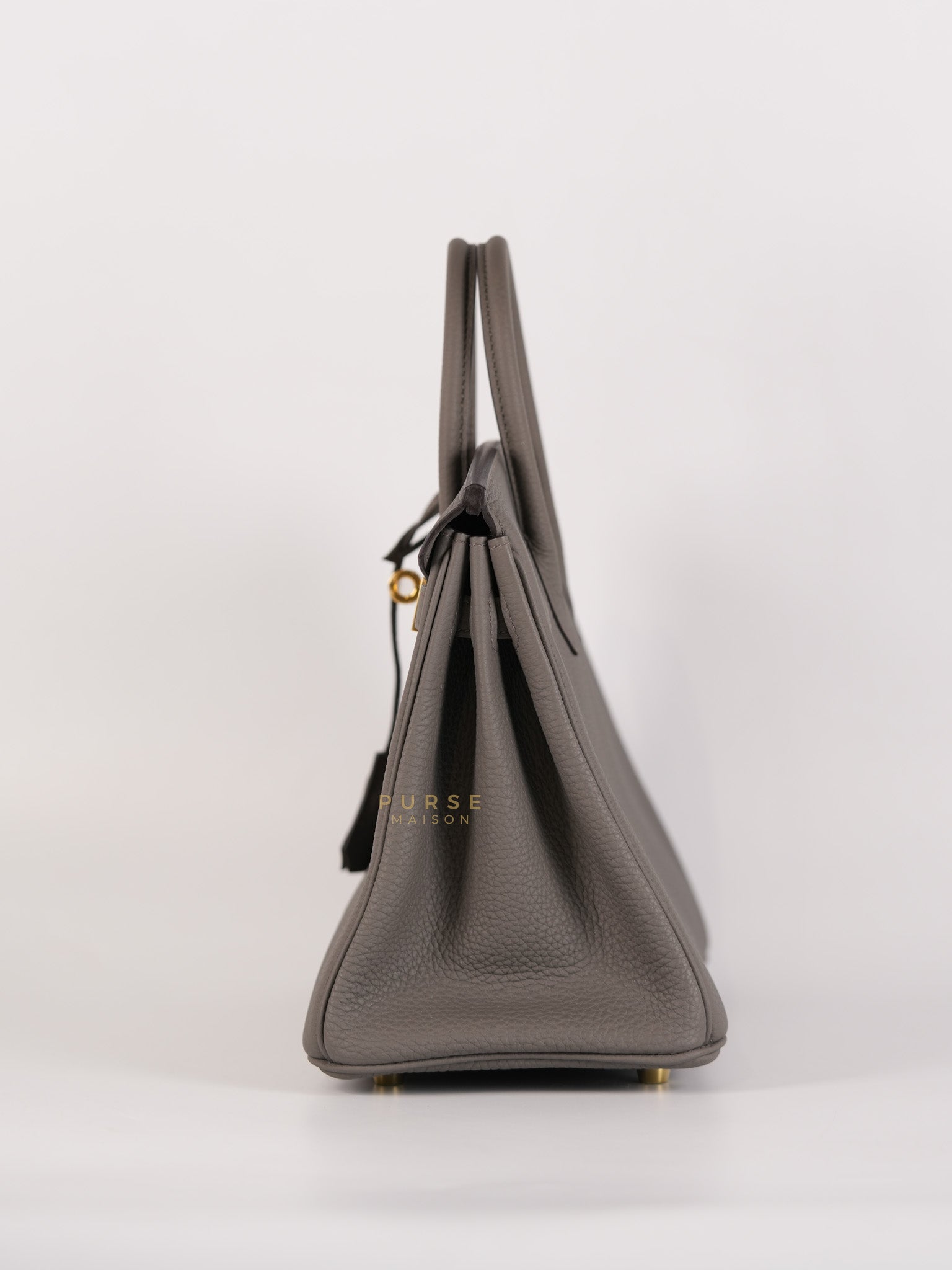 Birkin 25 Etain Veau Togo Leather & Gold Hardware Stamp Y(2020) | Purse Maison Luxury Bags Shop