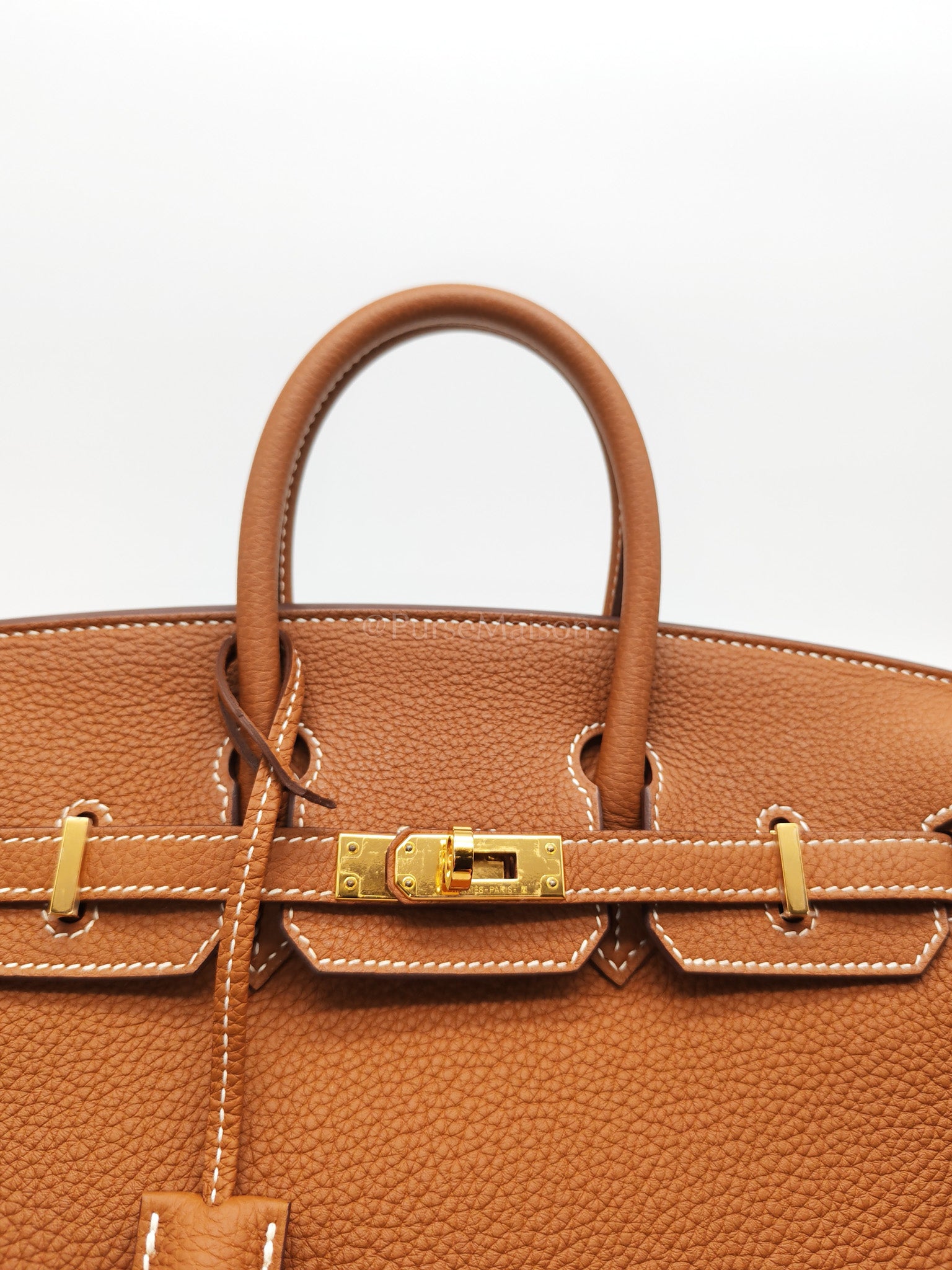 Birkin 25 Gold Togo Leather in Gold Hardware Stamp B(2023) | Purse Maison Luxury Bags Shop