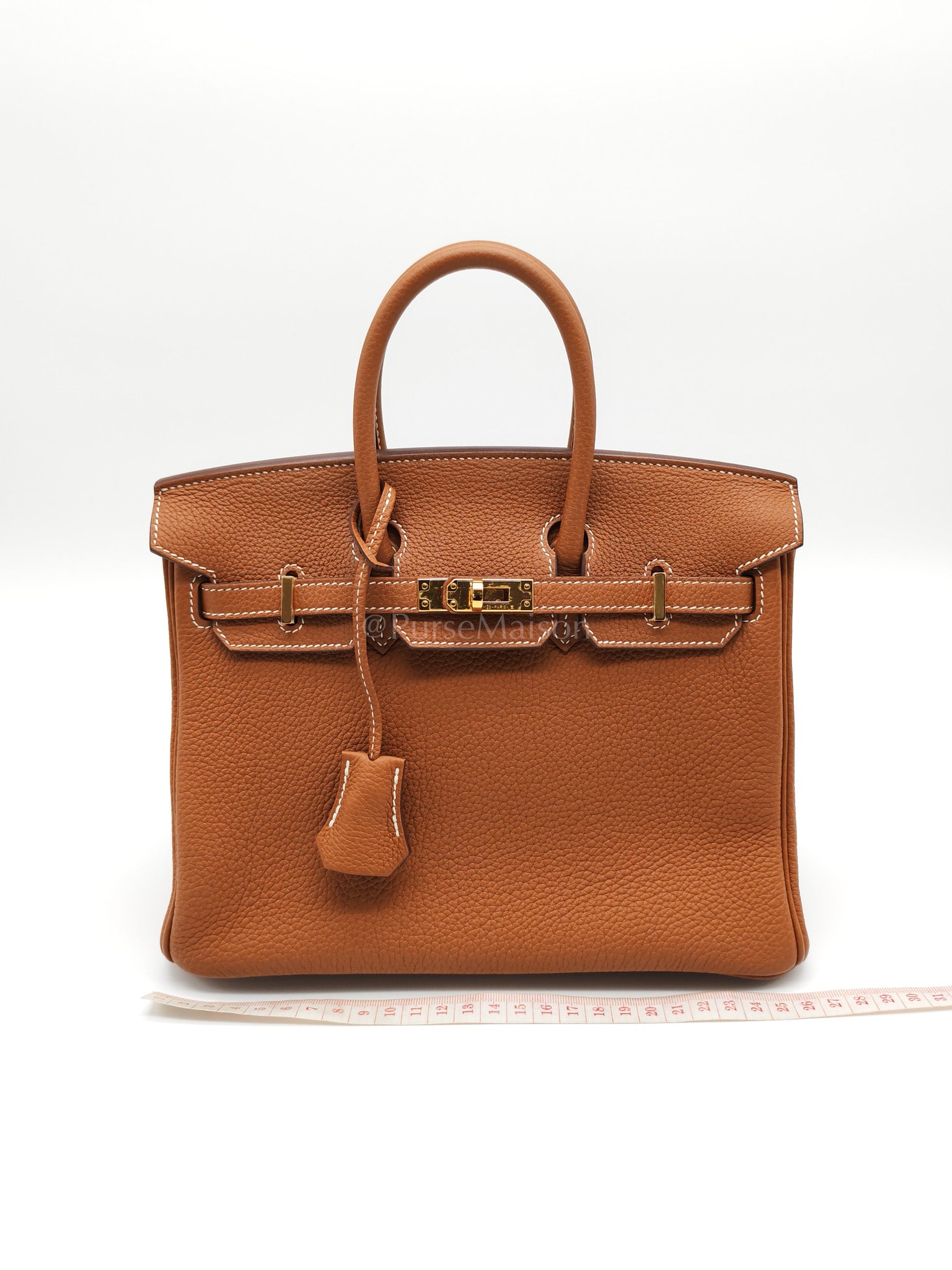 Birkin 25 Gold Togo Leather in Gold Hardware Stamp B(2023) | Purse Maison Luxury Bags Shop