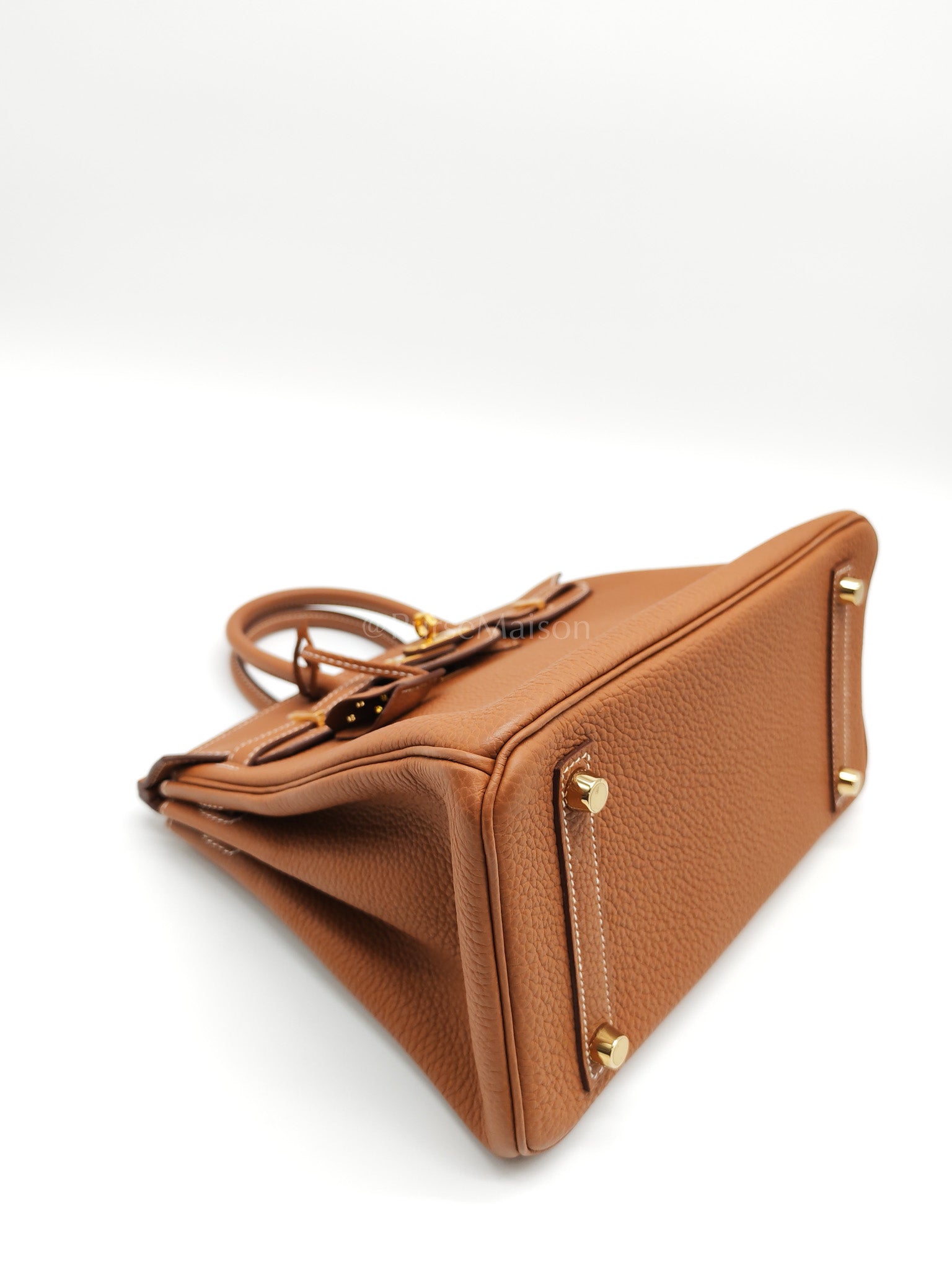 Birkin 25 Gold Togo Leather in Gold Hardware Stamp B(2023) | Purse Maison Luxury Bags Shop