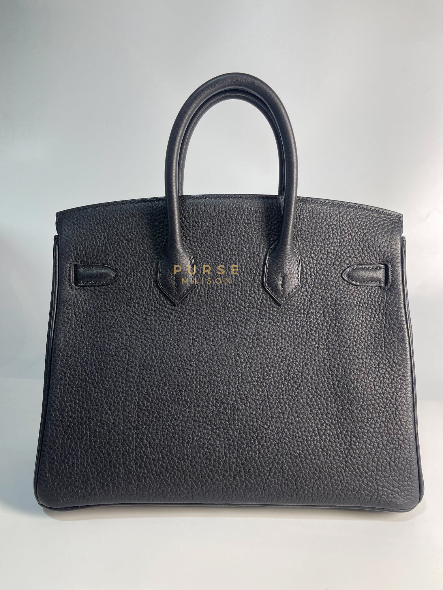 Birkin 25 in Black Togo Leather and Gold Hardware Stamp B (2023) | Purse Maison Luxury Bags Shop