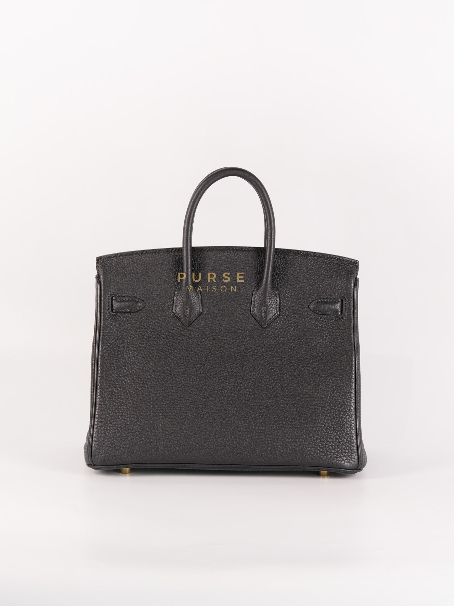 Birkin 25 in Black Togo Leather and Gold Hardware Stamp B (2023) | Purse Maison Luxury Bags Shop