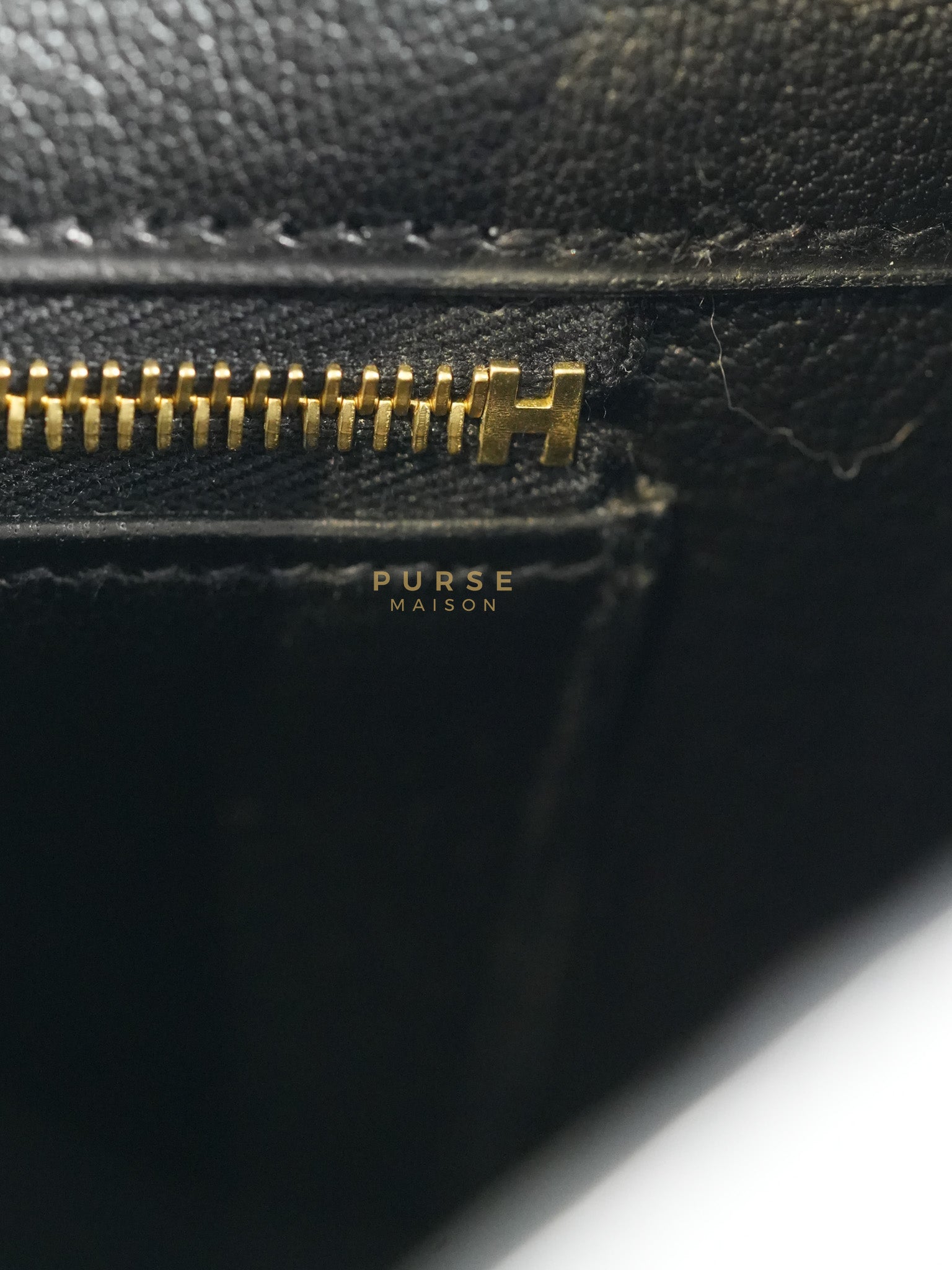 Birkin 25 in Black Togo Leather and Gold Hardware Stamp B (2023) | Purse Maison Luxury Bags Shop