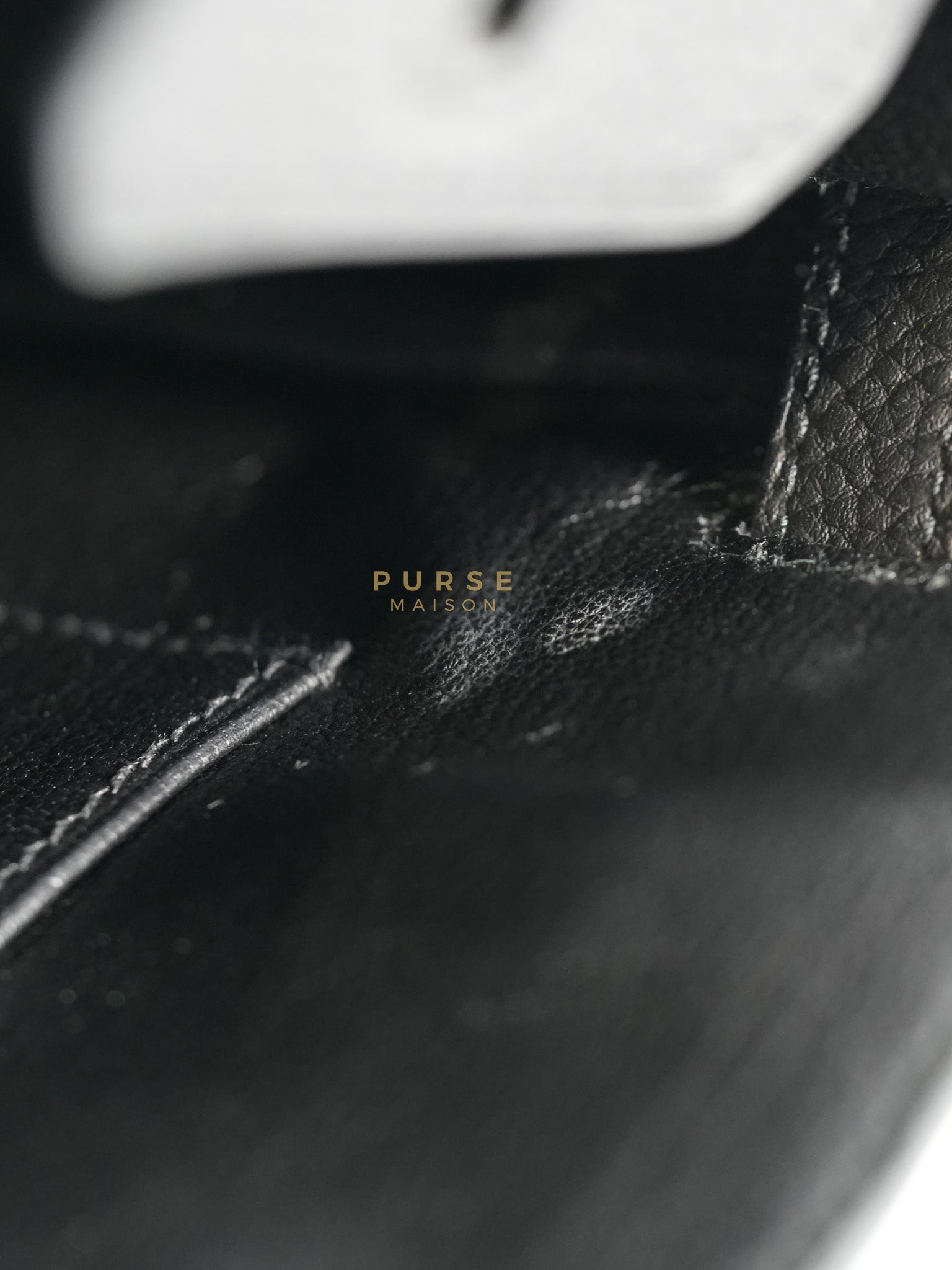 Birkin 25 in Black Togo Leather and Gold Hardware Stamp B (2023) | Purse Maison Luxury Bags Shop