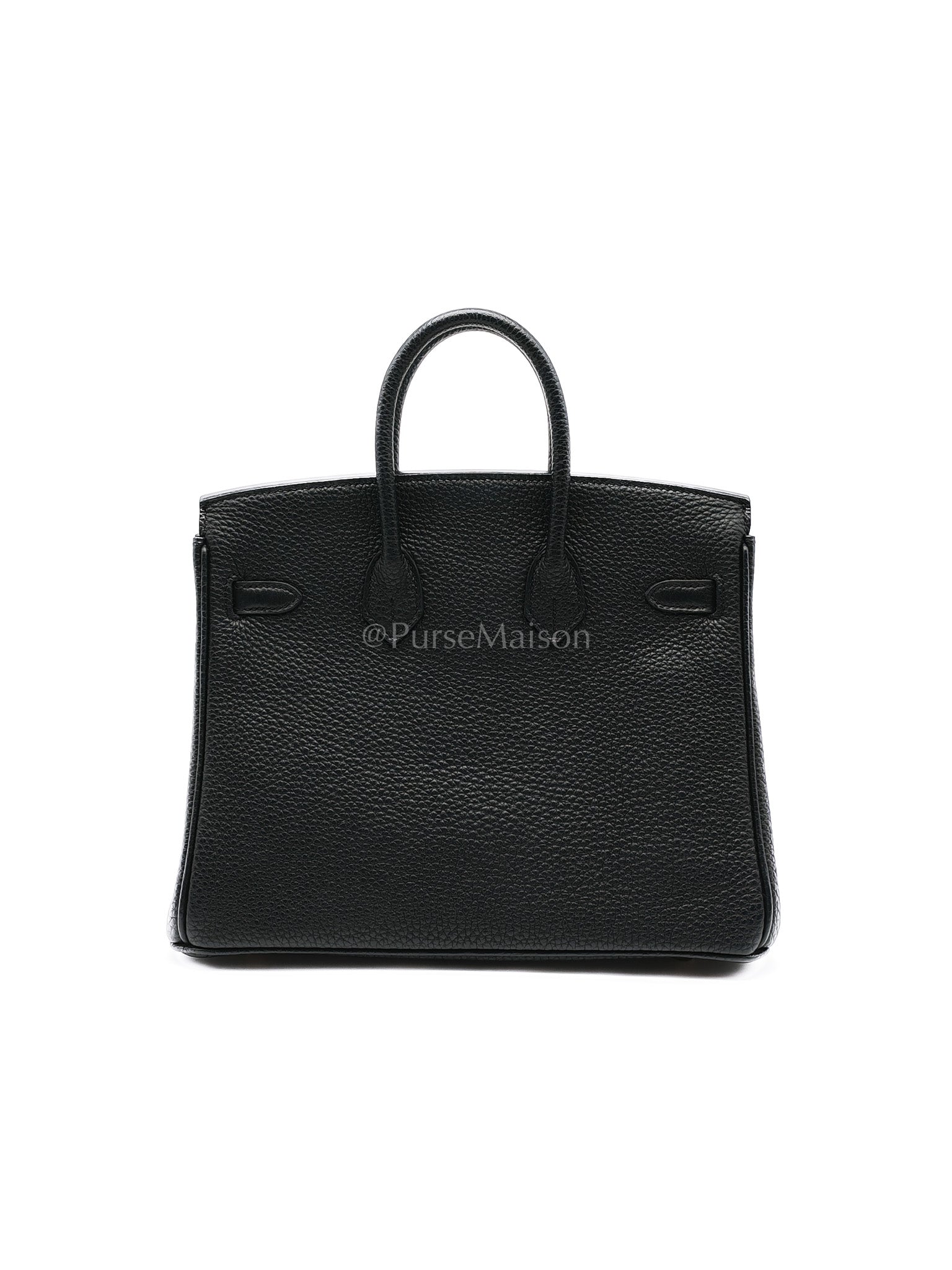 Birkin 25 in Black/Noir Togo Leather & Rose Gold Hardware Stamp Y(2020) | Purse Maison Luxury Bags Shop