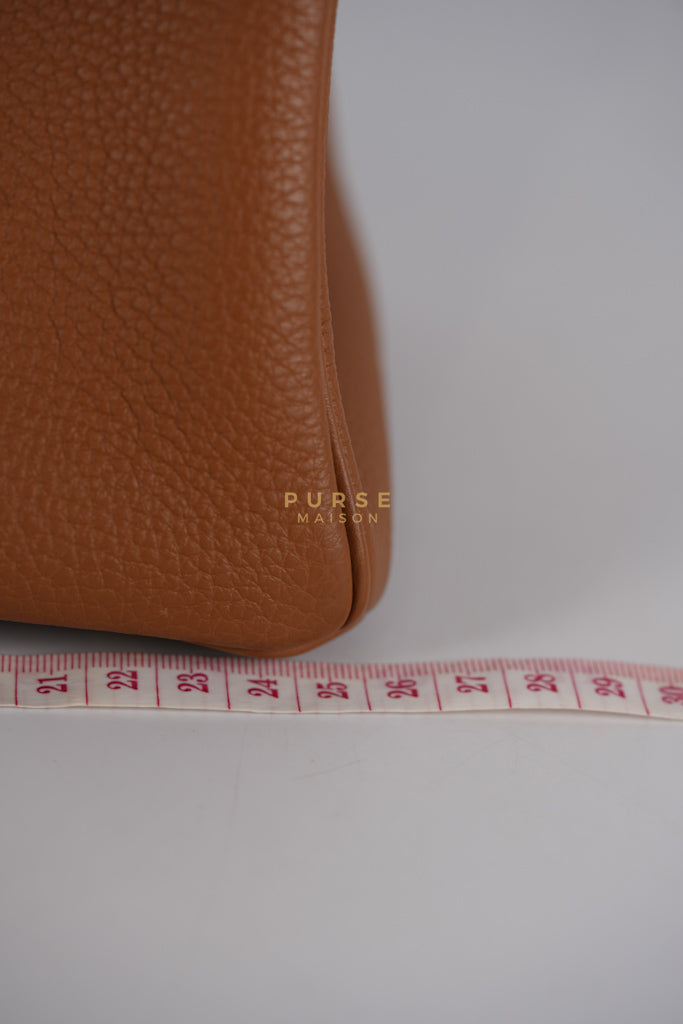 Birkin 25 in Gold Togo Leather and Gold Hardware Stamp U (2022) | Purse Maison Luxury Bags Shop