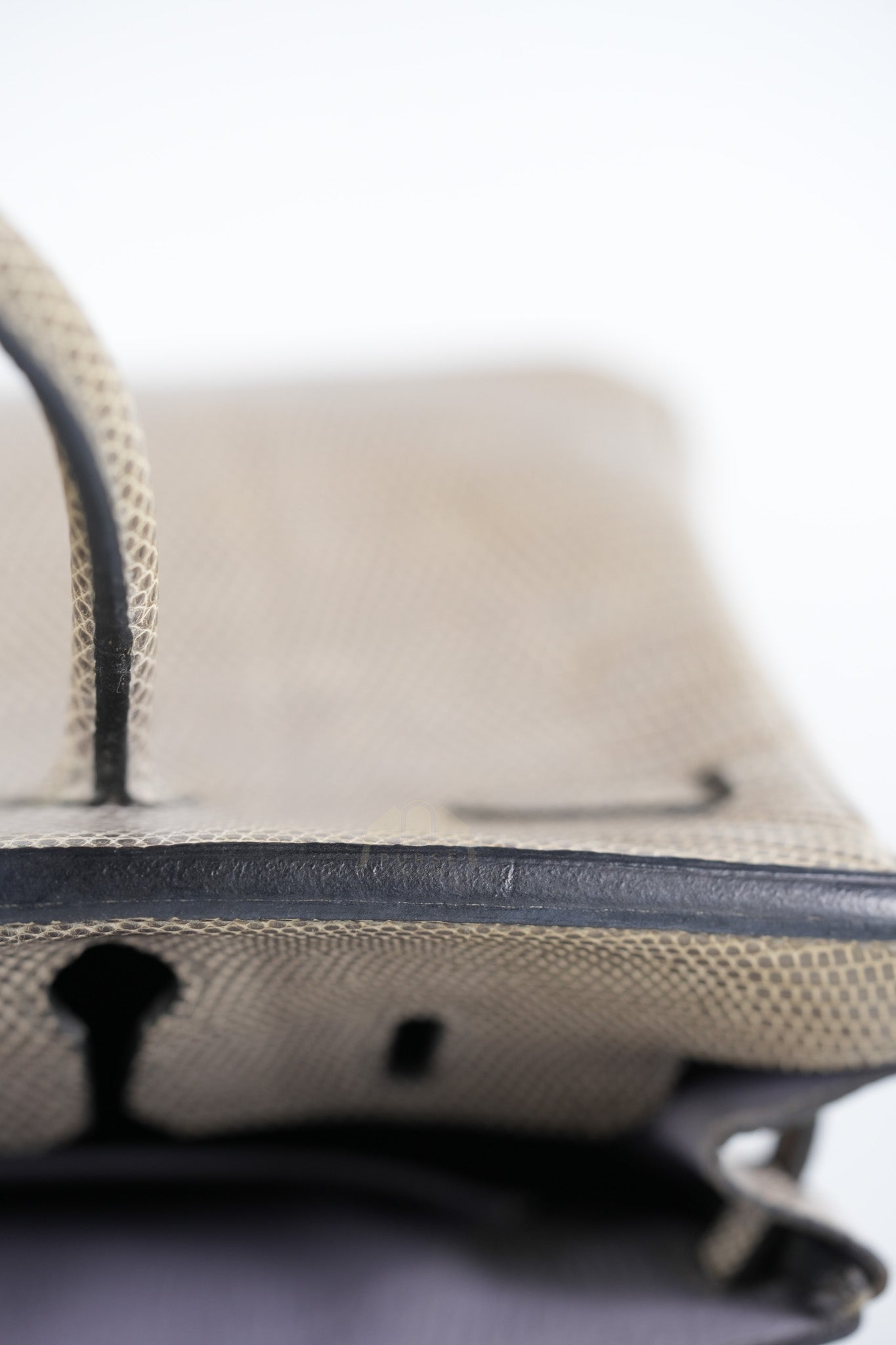 Birkin 25 Lizard Gris Tourterelle Gold hardware Stamp P (2012) | Purse Maison Luxury Bags Shop