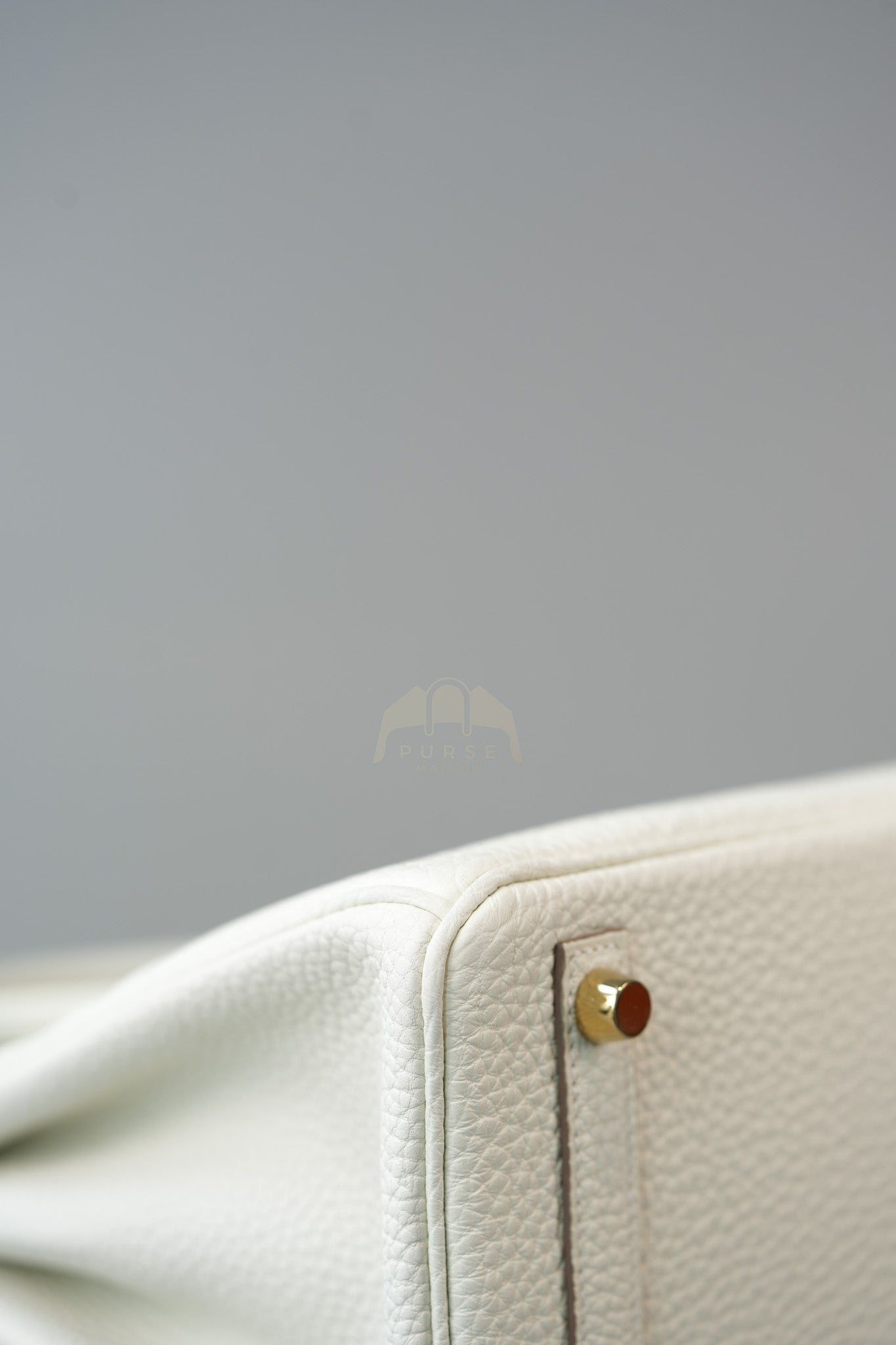 Birkin 25 Mushroom in Togo Leather and Gold Hardware Stamp B (2023) | Purse Maison Luxury Bags Shop