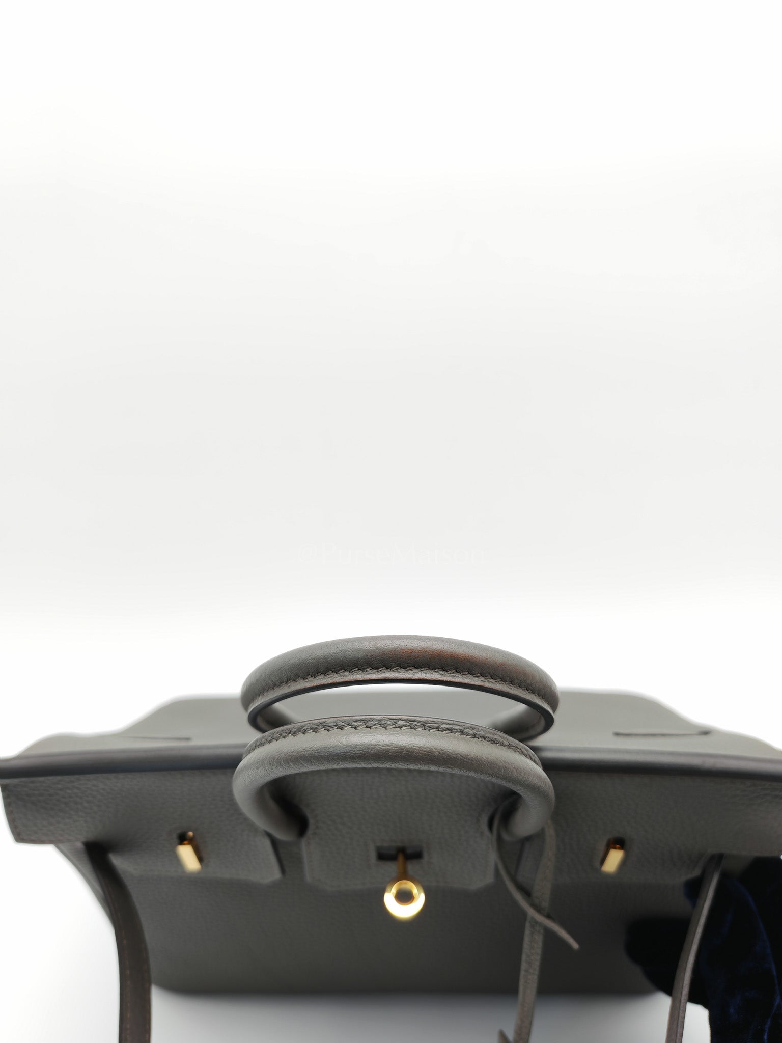 Birkin 25 Retourne Gris Etain in Togo Leather and Gold Hardware Stamp Y (2020) | Purse Maison Luxury Bags Shop