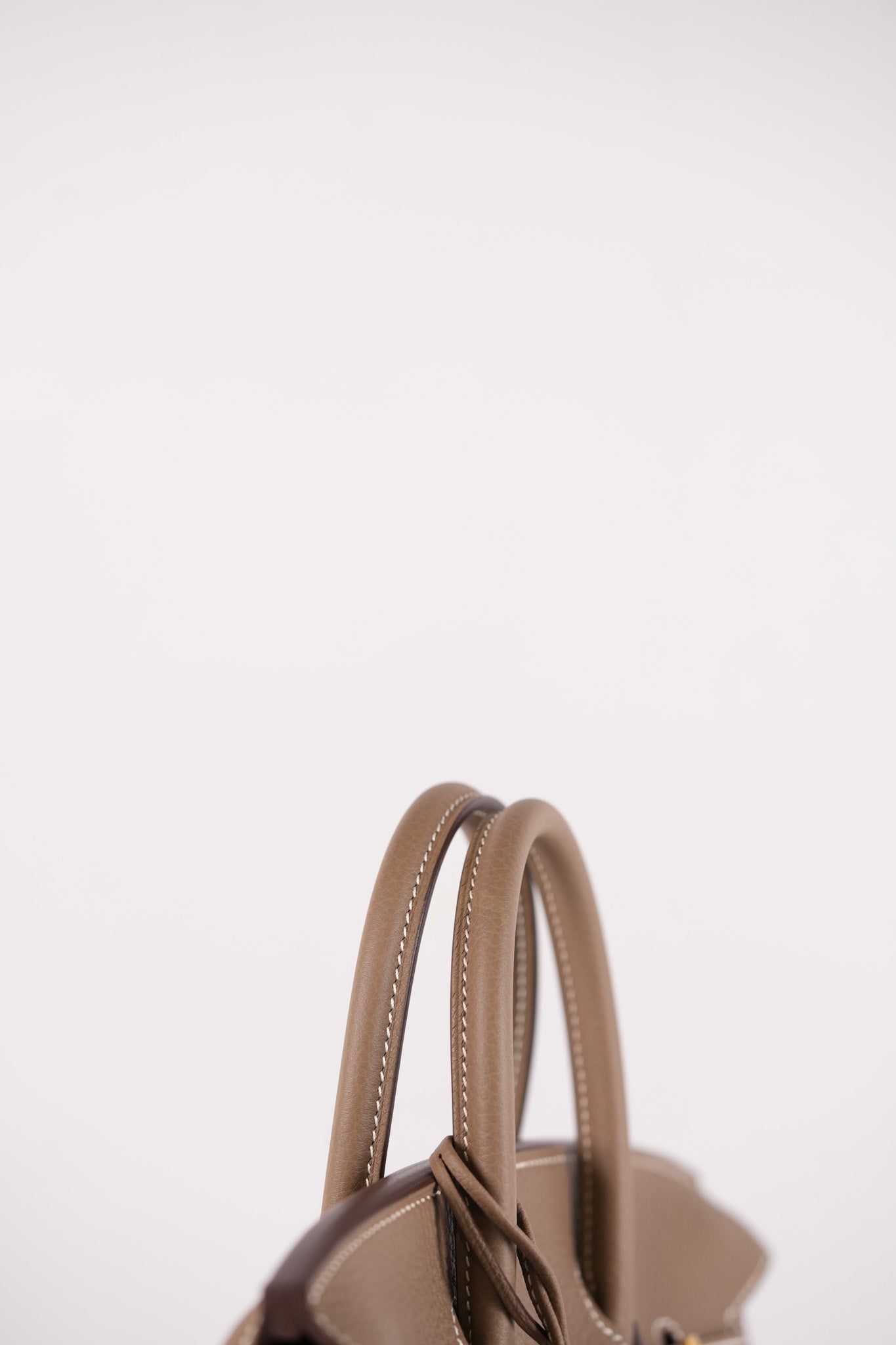 Birkin 25 Retourne in Etoupe Togo Leather and Gold Hardware Stamp W (2024) | Purse Maison Luxury Bags Shop