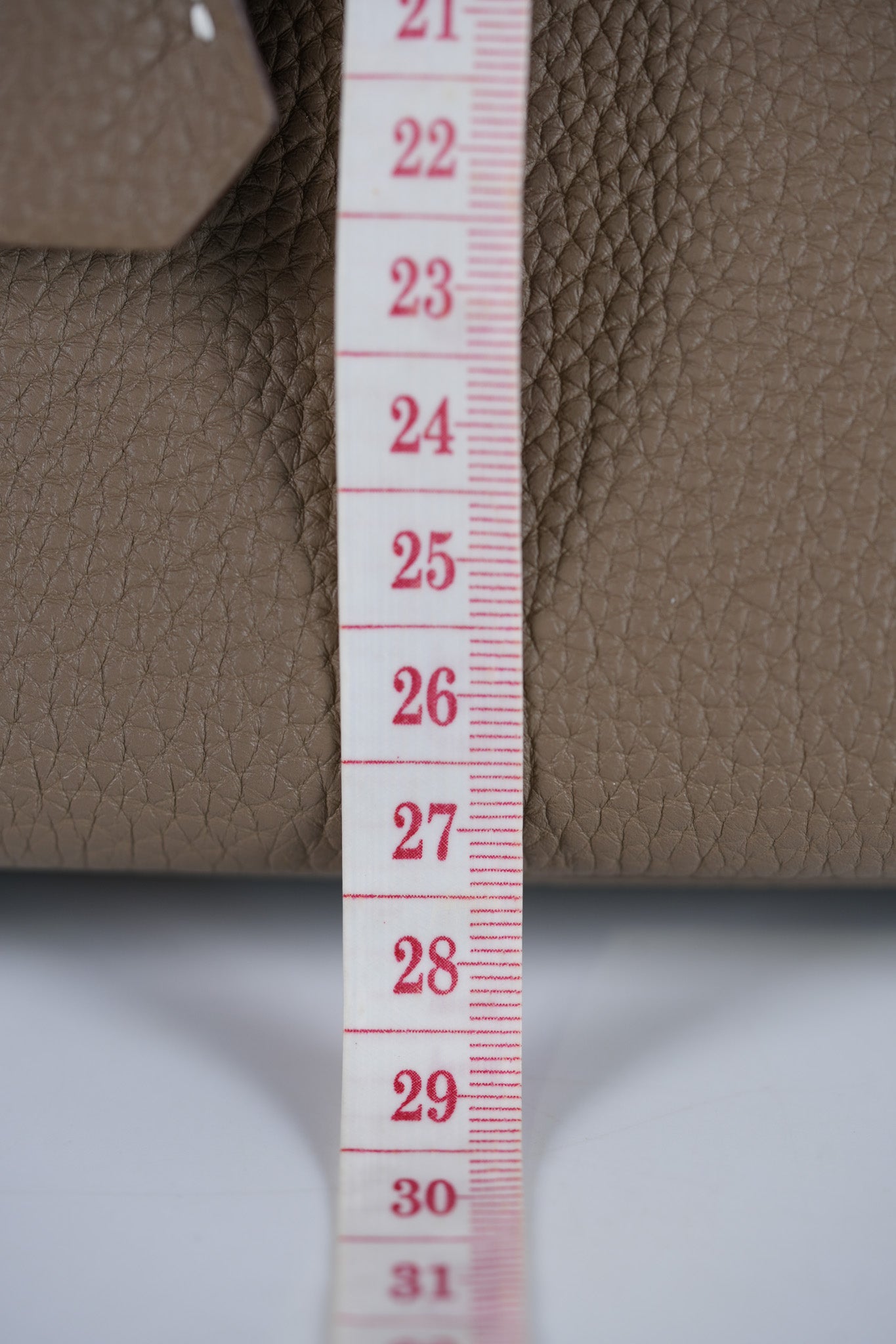 Birkin 25 Retourne in Etoupe Togo Leather and Gold Hardware Stamp W (2024) | Purse Maison Luxury Bags Shop