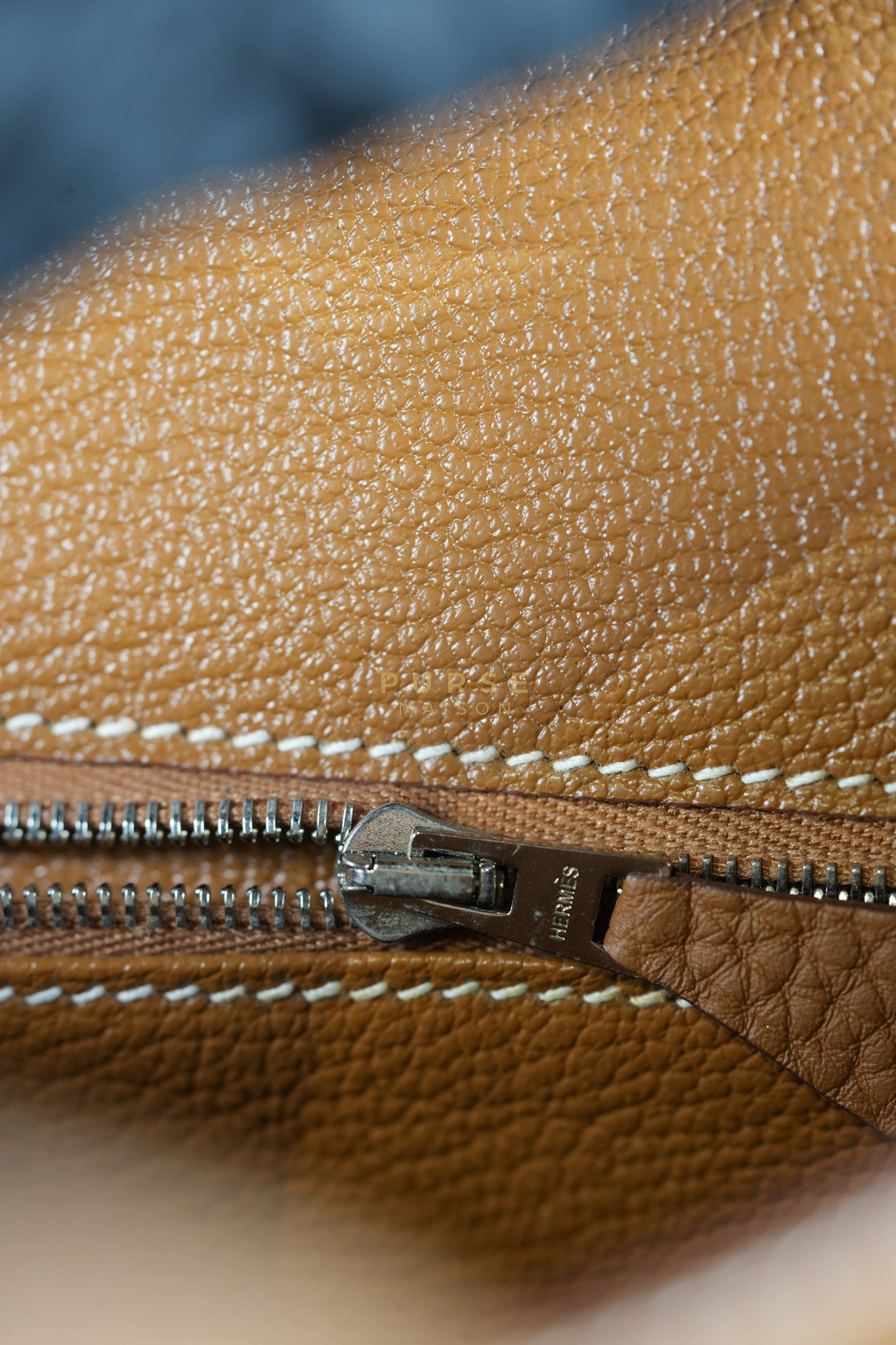 Birkin 25 Retourne in Gold Togo Leather and Palladium Hardware Stamp Y (2020) | Purse Maison Luxury Bags Shop