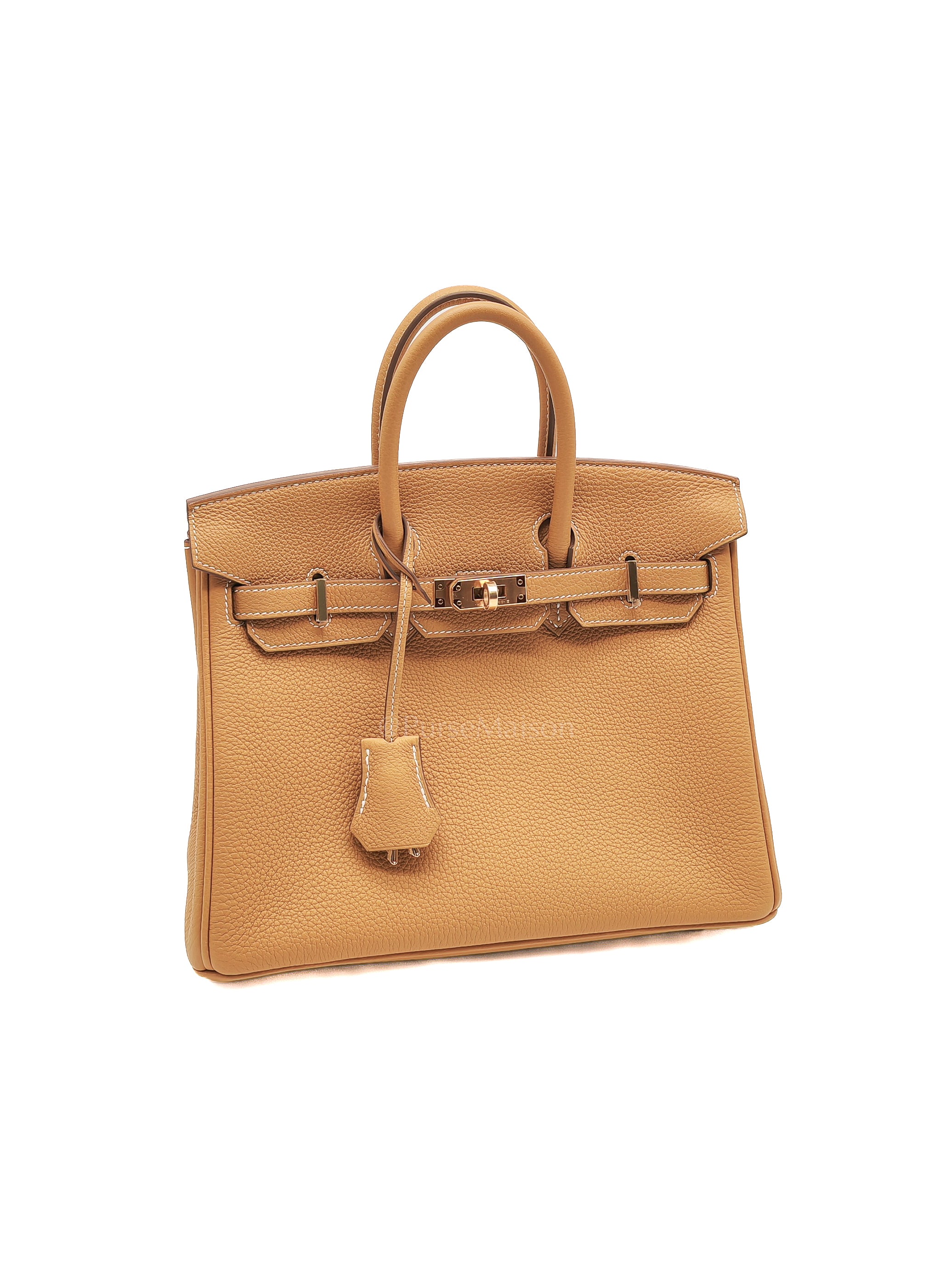 Birkin 25 Retourne in Sesame Togo Leather and Gold Hardware Stamp K (2025) | Purse Maison Luxury Bags Shop