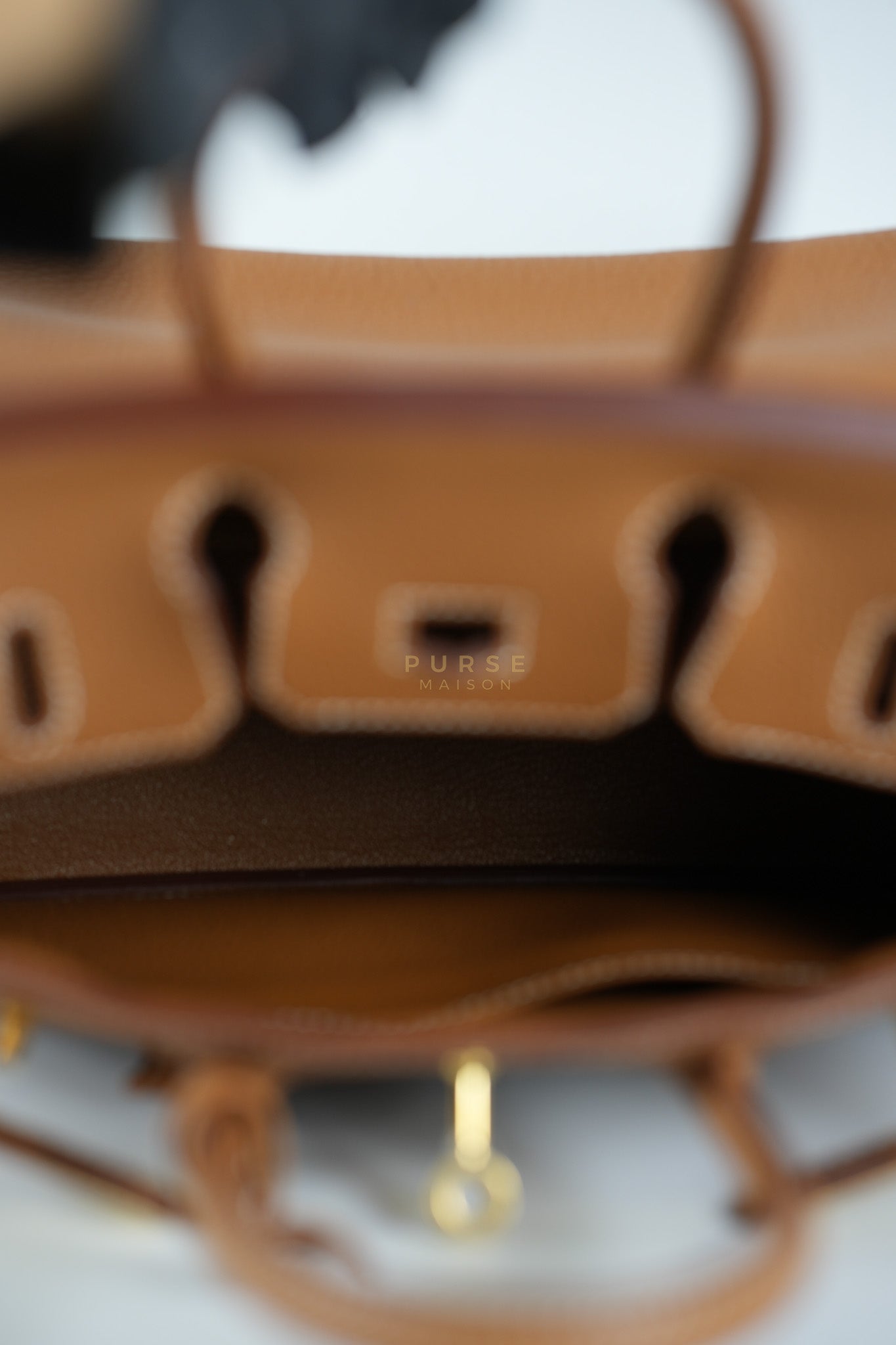 Birkin 25 Retrourne in Gold Togo Leather and Gold Hardware Stamp B (2023) | Purse Maison Luxury Bags Shop