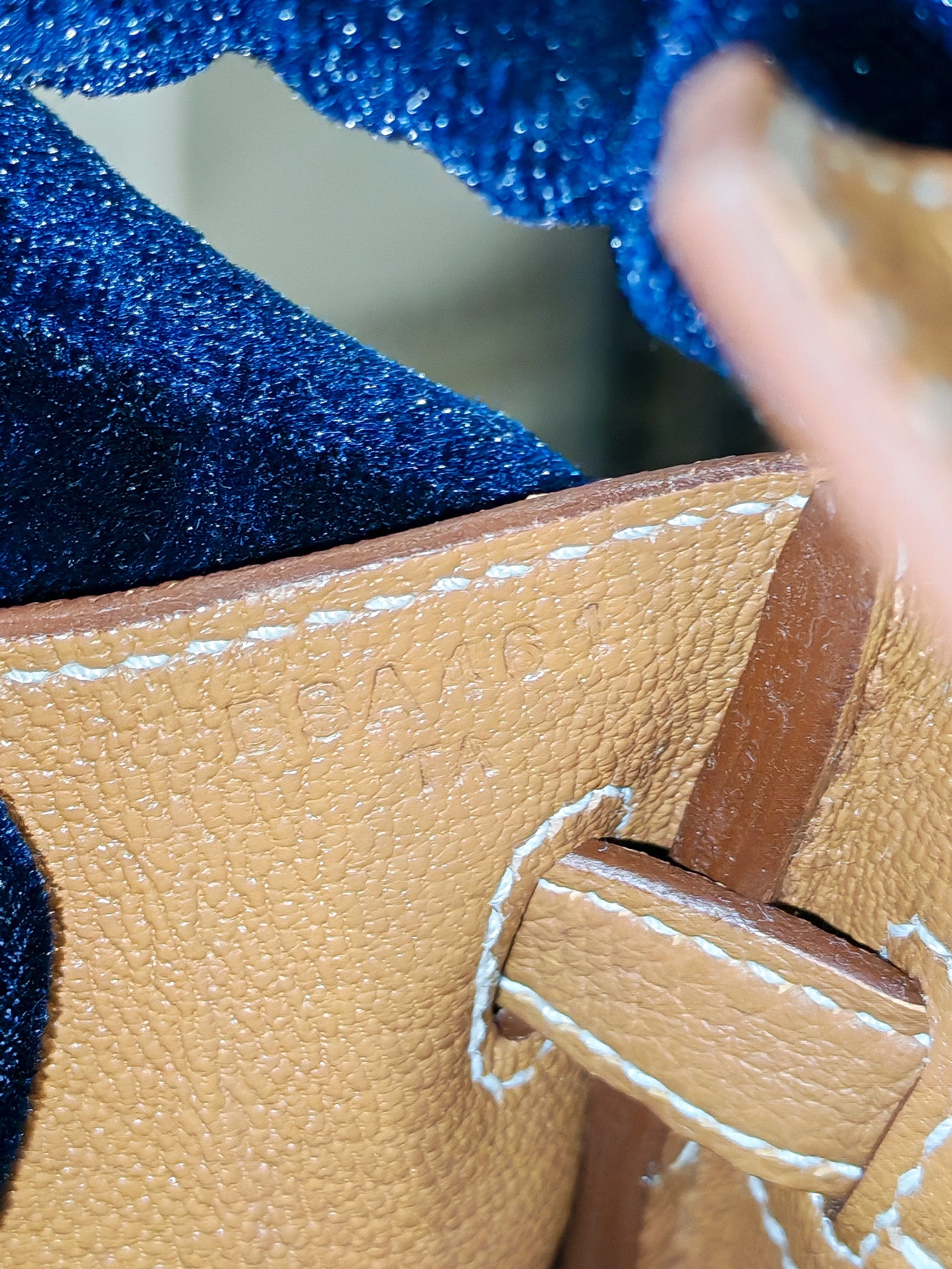 Birkin 25 Retrourne in Gold Togo Leather and Gold Hardware Stamp B (2023) | Purse Maison Luxury Bags Shop