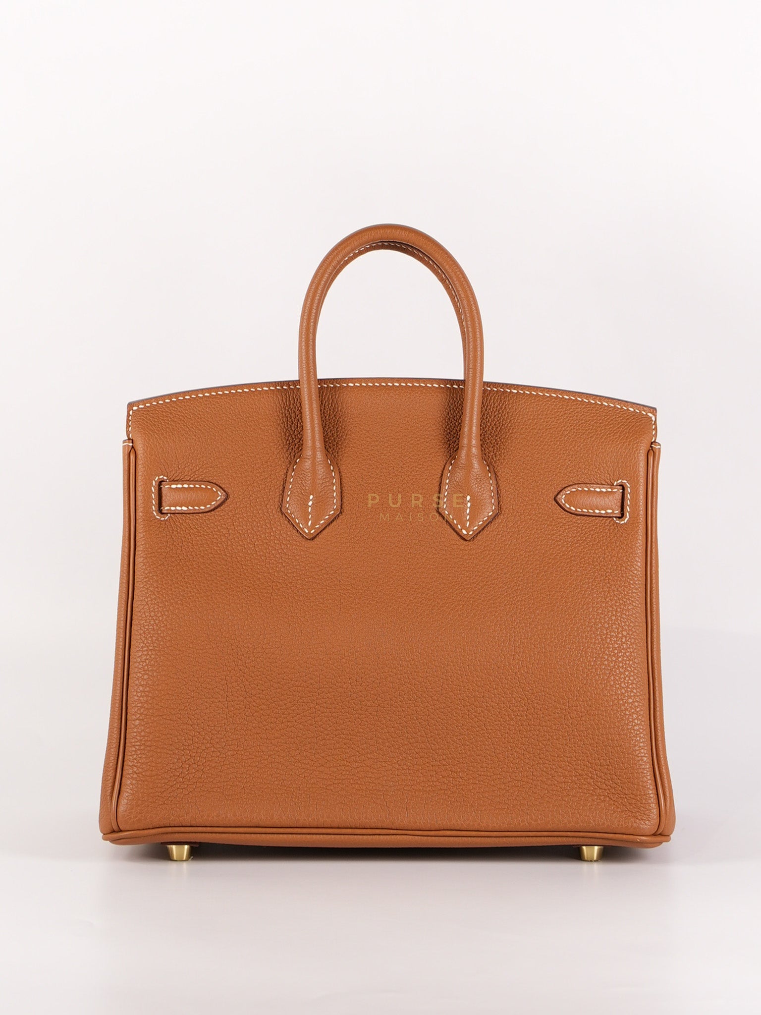 Birkin 25 Retrourne in Gold Togo Leather and Gold Hardware Stamp B (2023) | Purse Maison Luxury Bags Shop