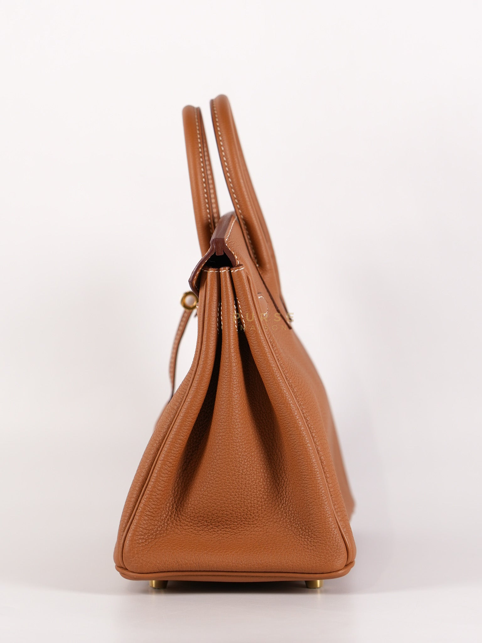 Birkin 25 Retrourne in Gold Togo Leather and Gold Hardware Stamp B (2023) | Purse Maison Luxury Bags Shop