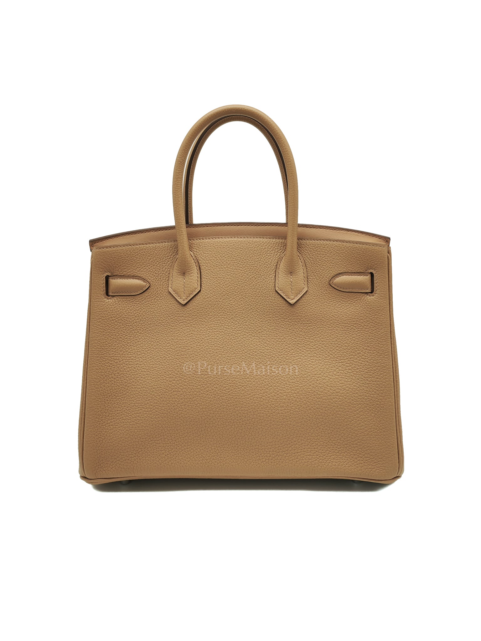 Birkin 30 3 En 1 in Togo Leather/Toile Goeland/Veau Swift in Biscuit/Jaune Citron Stamp U (2022) | Purse Maison Luxury Bags Shop