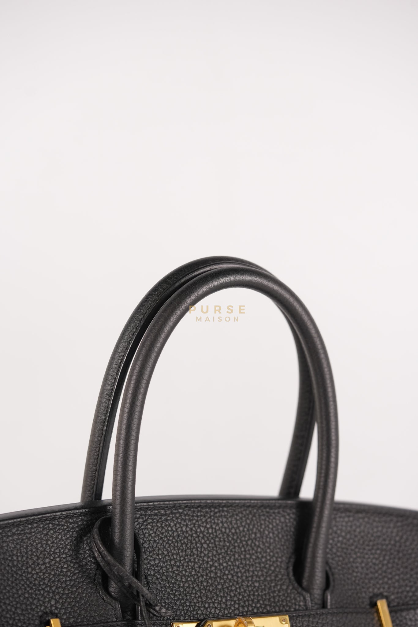 Birkin 30 Black Togo Leather in Gold Hardware Stamp A (2017) | Purse Maison Luxury Bags Shop