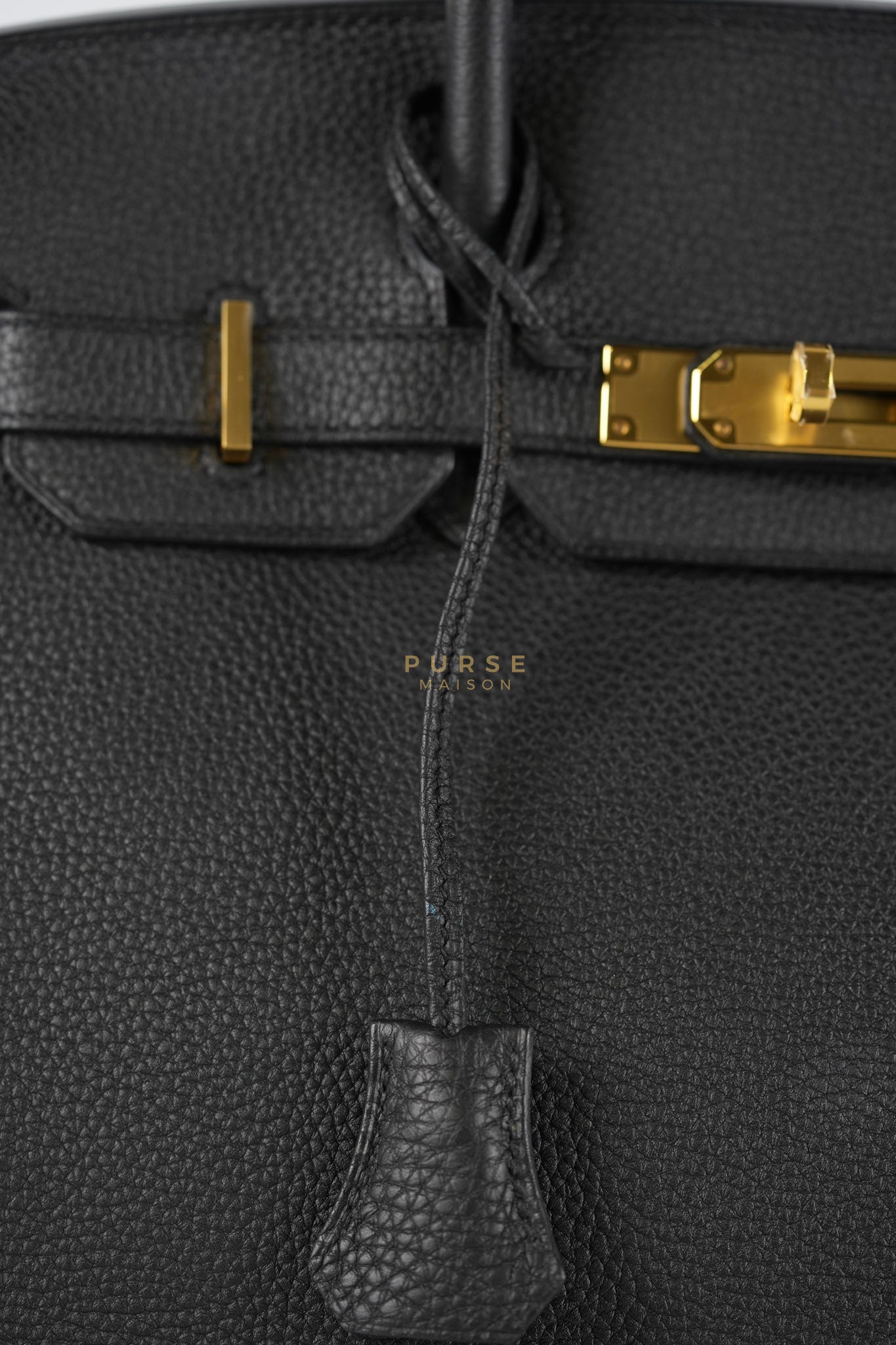 Birkin 30 Black Togo Leather in Gold Hardware Stamp A (2017) | Purse Maison Luxury Bags Shop
