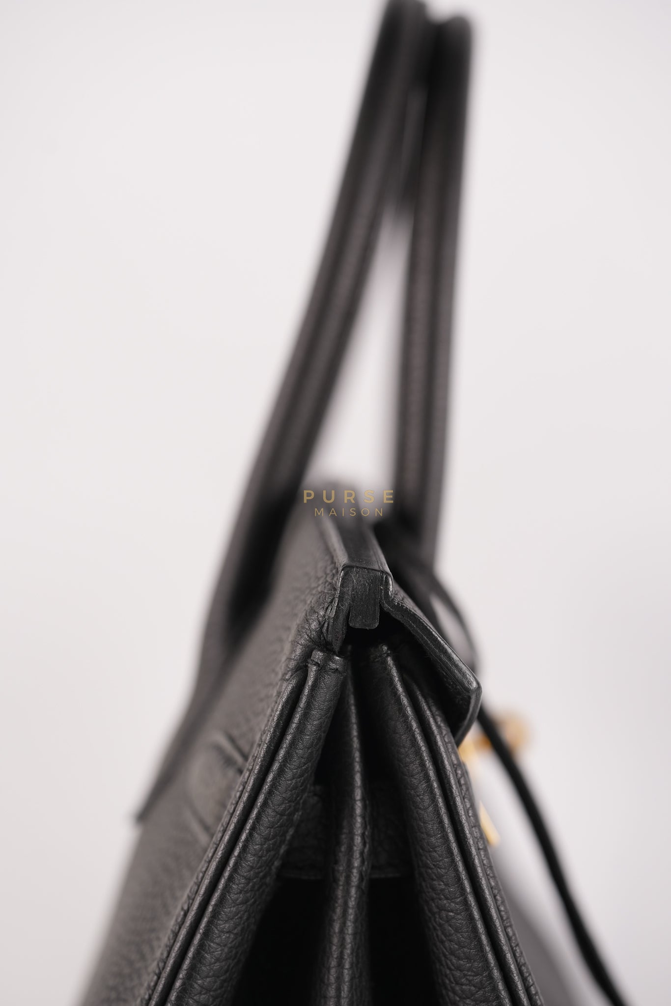 Birkin 30 Black Togo Leather in Gold Hardware Stamp A (2017) | Purse Maison Luxury Bags Shop