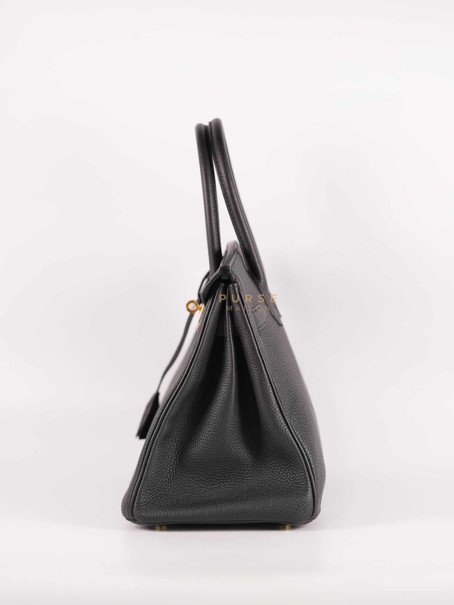 Birkin 30 Black Togo Leather in Gold Hardware Stamp A (2017) | Purse Maison Luxury Bags Shop