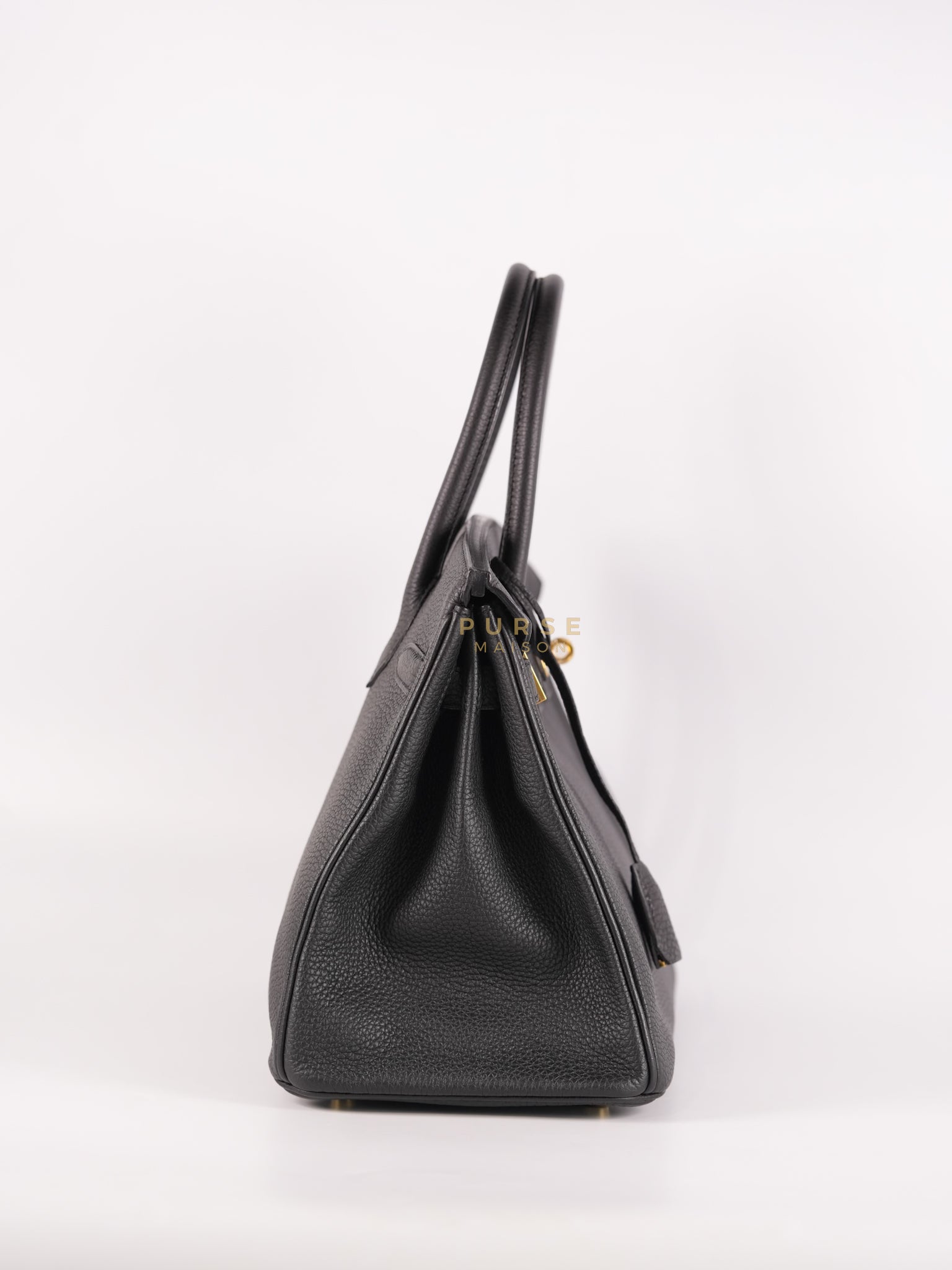 Birkin 30 Black Togo Leather in Gold Hardware Stamp A (2017) | Purse Maison Luxury Bags Shop