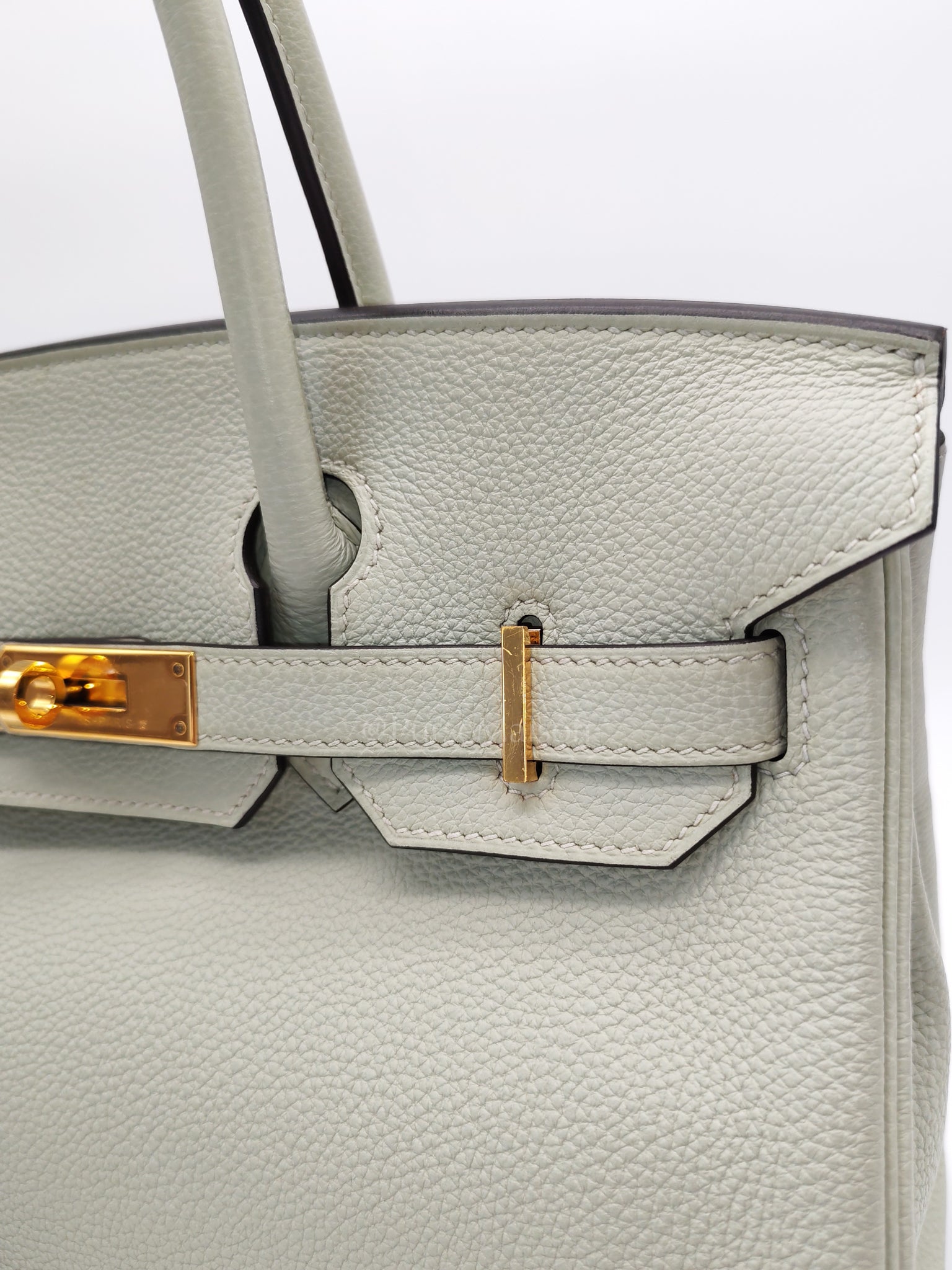 Birkin 30 Gris Neve Togo Leather in Gold Hardware Stamp B(2023) | Purse Maison Luxury Bags Shop