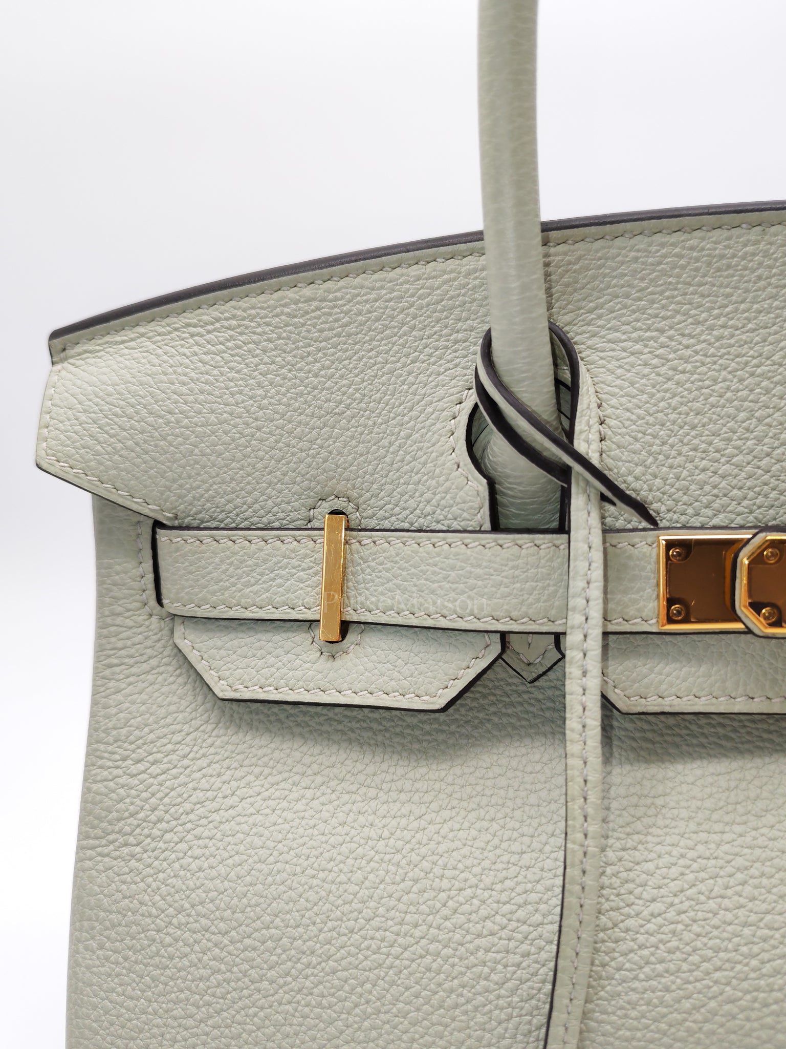 Birkin 30 Gris Neve Togo Leather in Gold Hardware Stamp B(2023) | Purse Maison Luxury Bags Shop