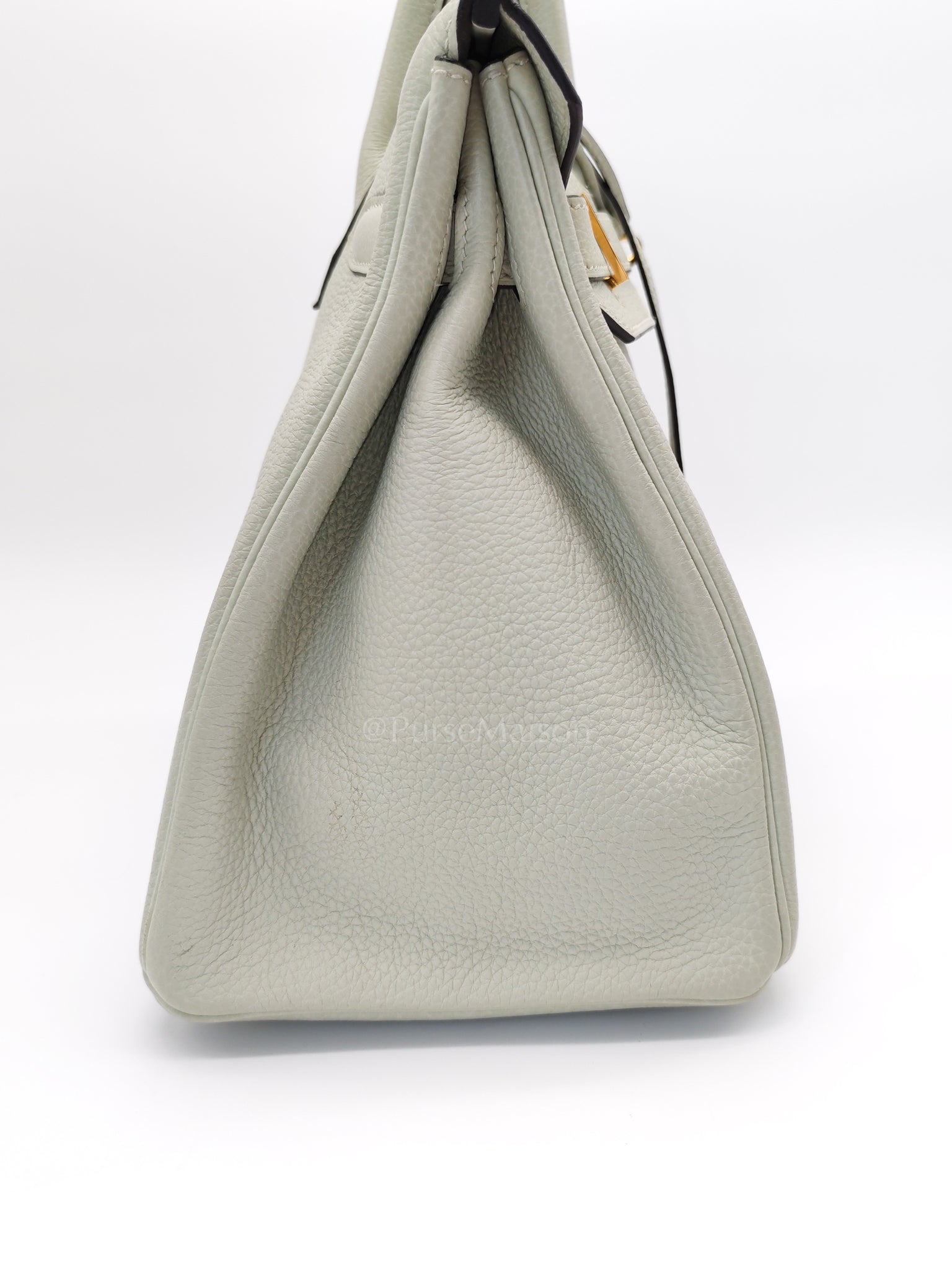 Birkin 30 Gris Neve Togo Leather in Gold Hardware Stamp B(2023) | Purse Maison Luxury Bags Shop