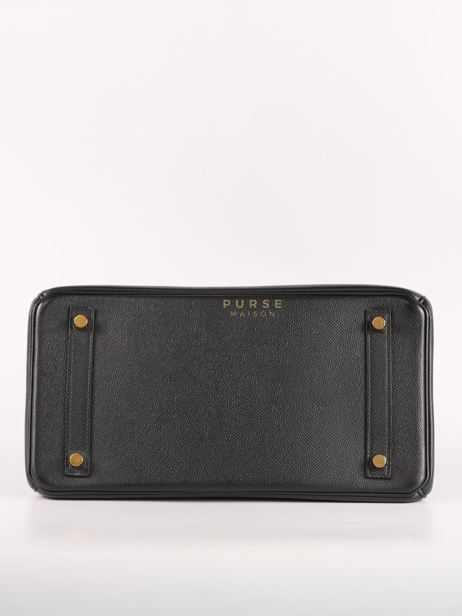 Birkin 30 in Black Epsom Leather and Gold Hardware Stamp A (2017) | Purse Maison Luxury Bags Shop