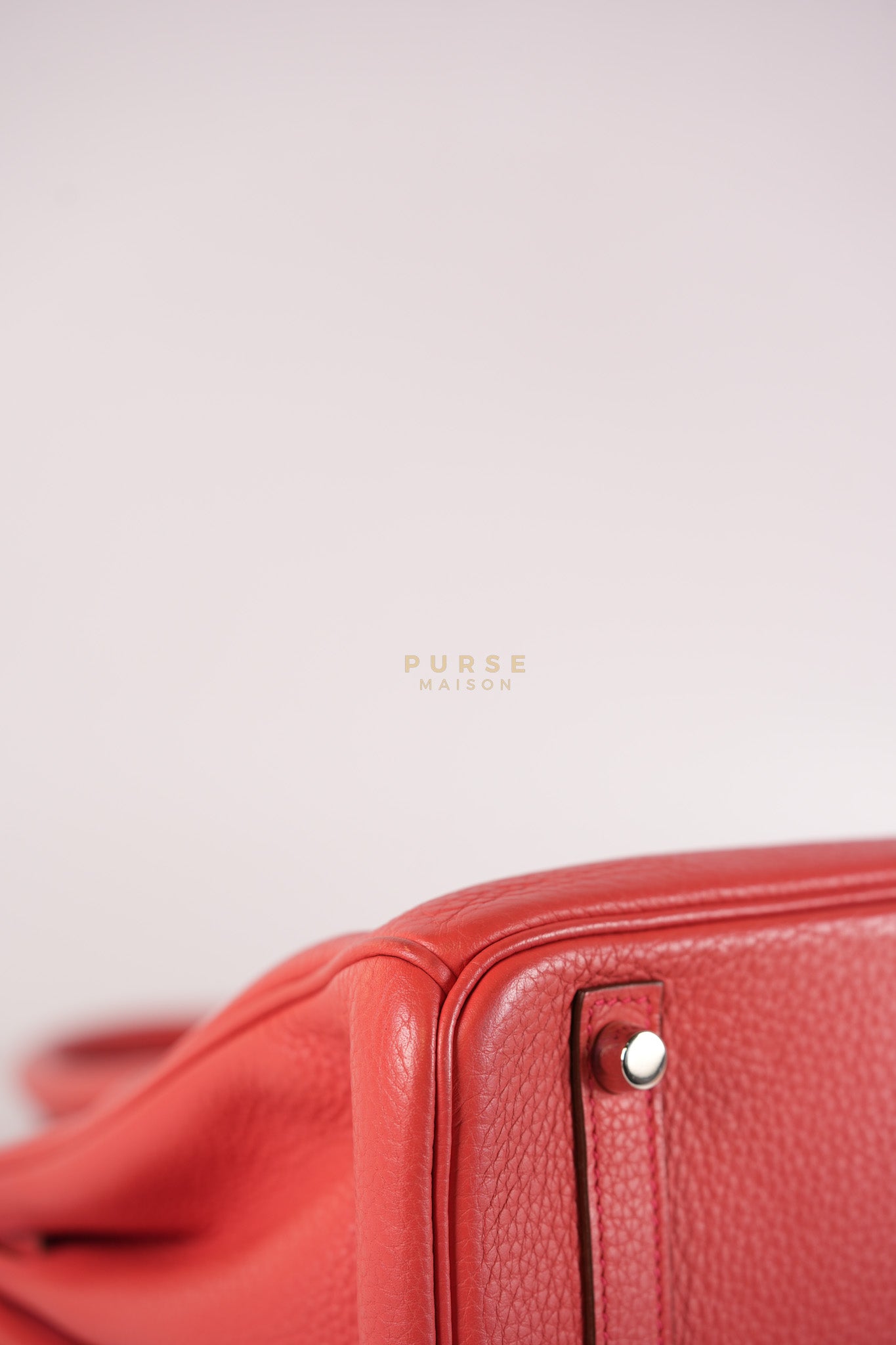 Birkin 30 in Bougainvillier Clemence Leather Palladium Hardware Stamp N Square (2010) | Purse Maison Luxury Bags Shop