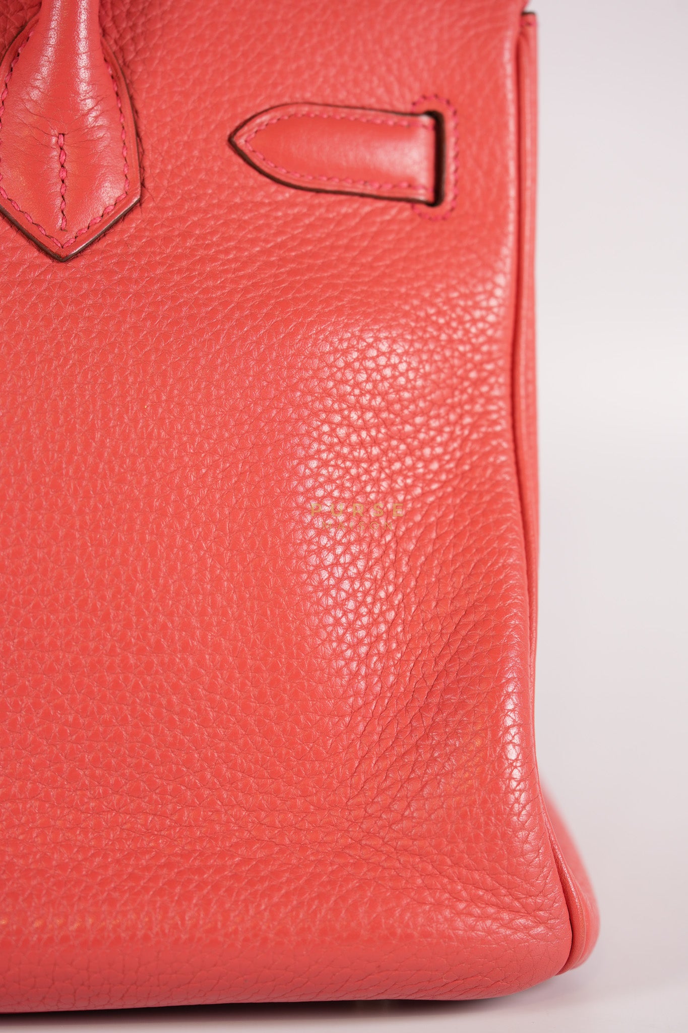 Birkin 30 in Bougainvillier Clemence Leather Palladium Hardware Stamp N Square (2010) | Purse Maison Luxury Bags Shop